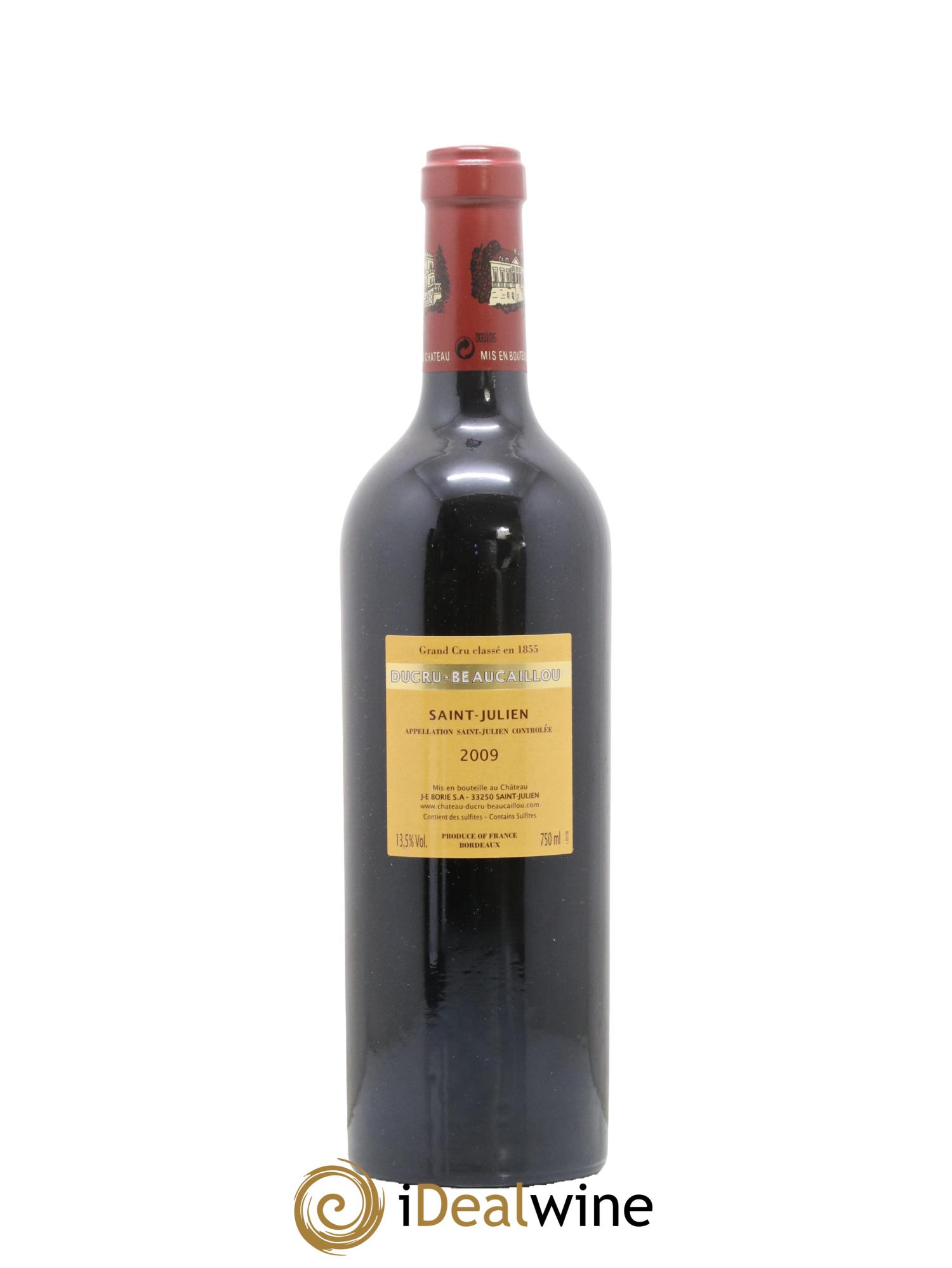 Château Ducru Beaucaillou 2ème Grand Cru Classé 2009 - Posten von 1 Flasche - 1