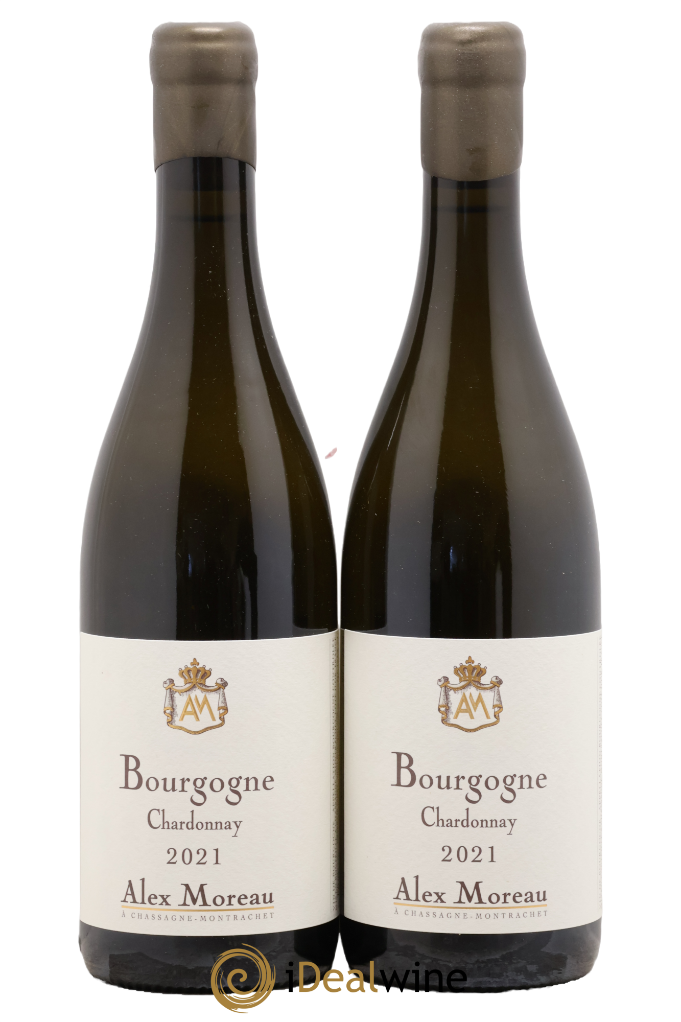 Bourgogne Chardonnay Alex Moreau 2021 - Posten von 2 Flaschen - 0