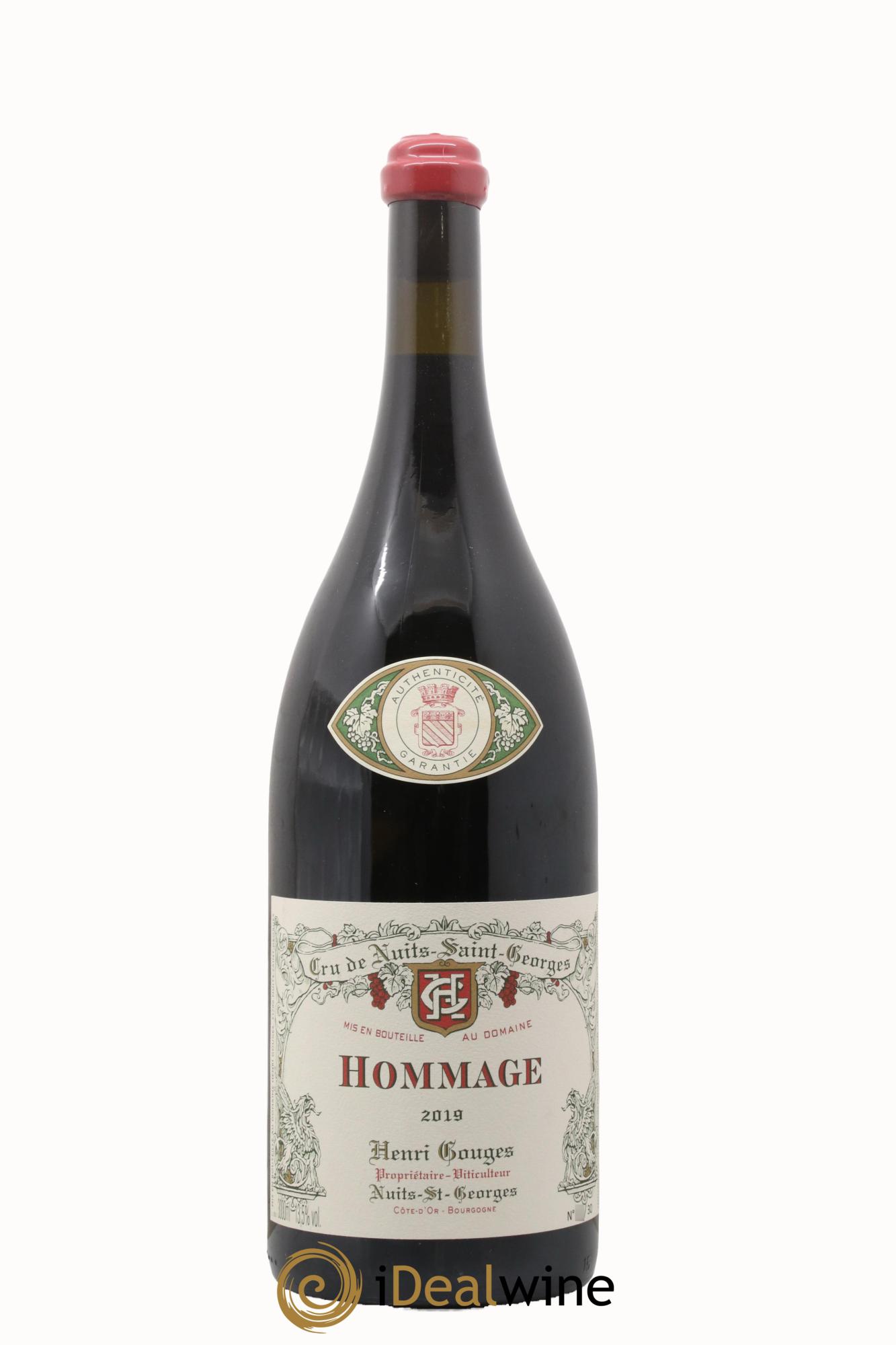 Nuits-Saint-Georges 1er Cru Cuvée Hommage Henri Gouges (dégustation au domaine incluse) 2019 - Lot de 1 double magnum - 1