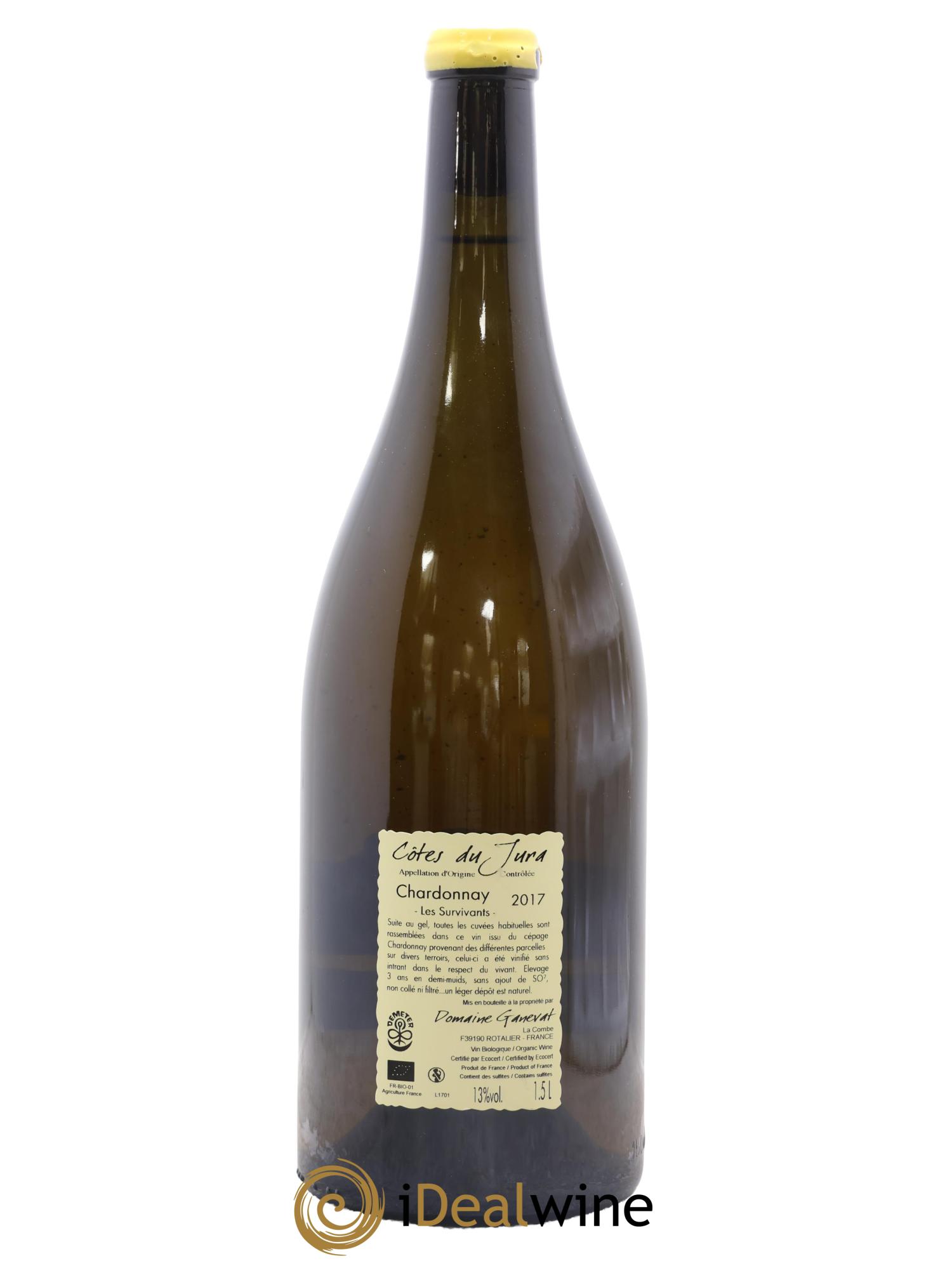 Côtes du Jura Les Survivants Jean-François Ganevat (Domaine) 2017 - Lot of 1 magnum - 1