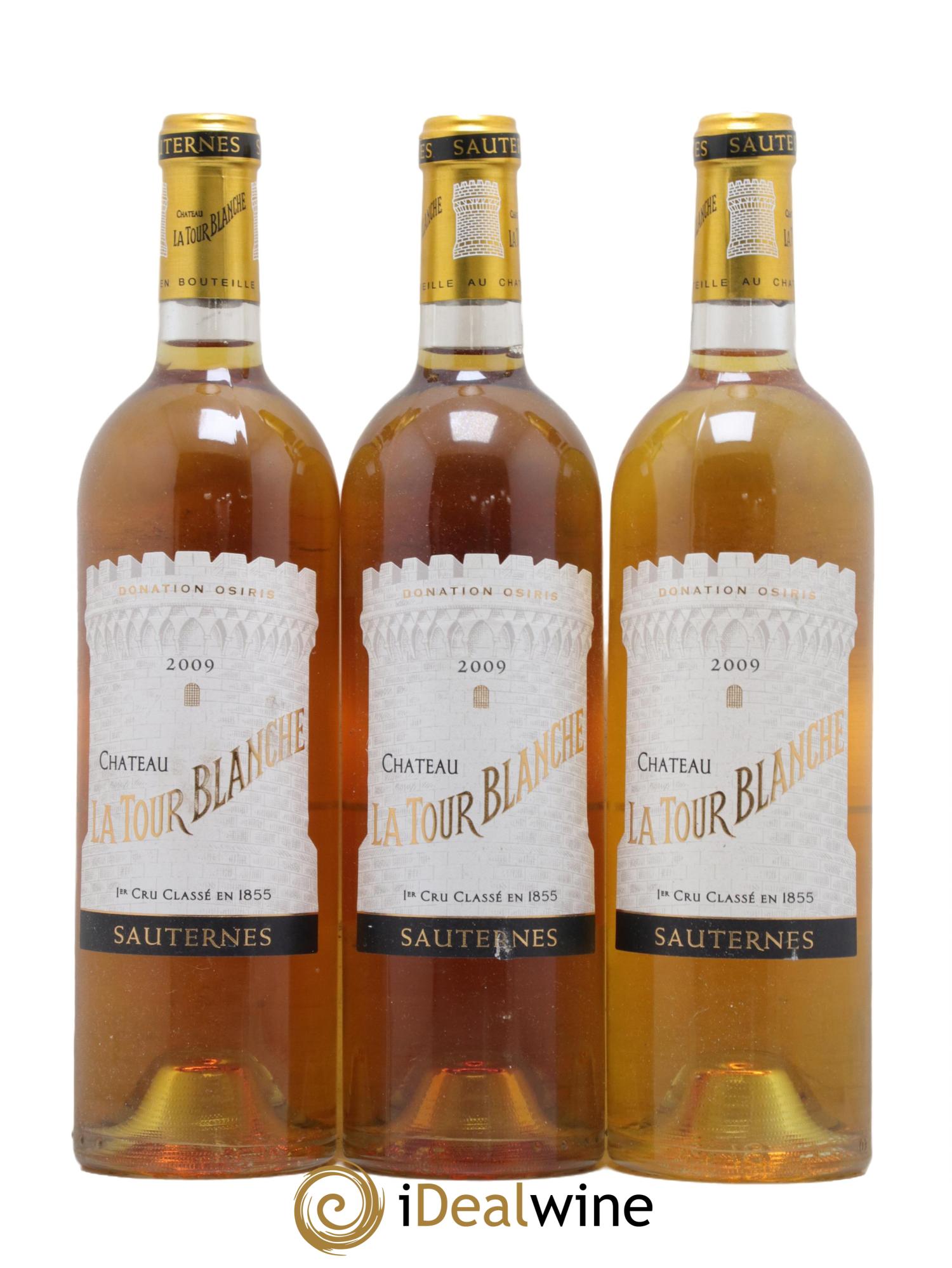 Château la Tour Blanche 1er Grand Cru Classé 2009 - Lotto di 3 bottiglie - 0