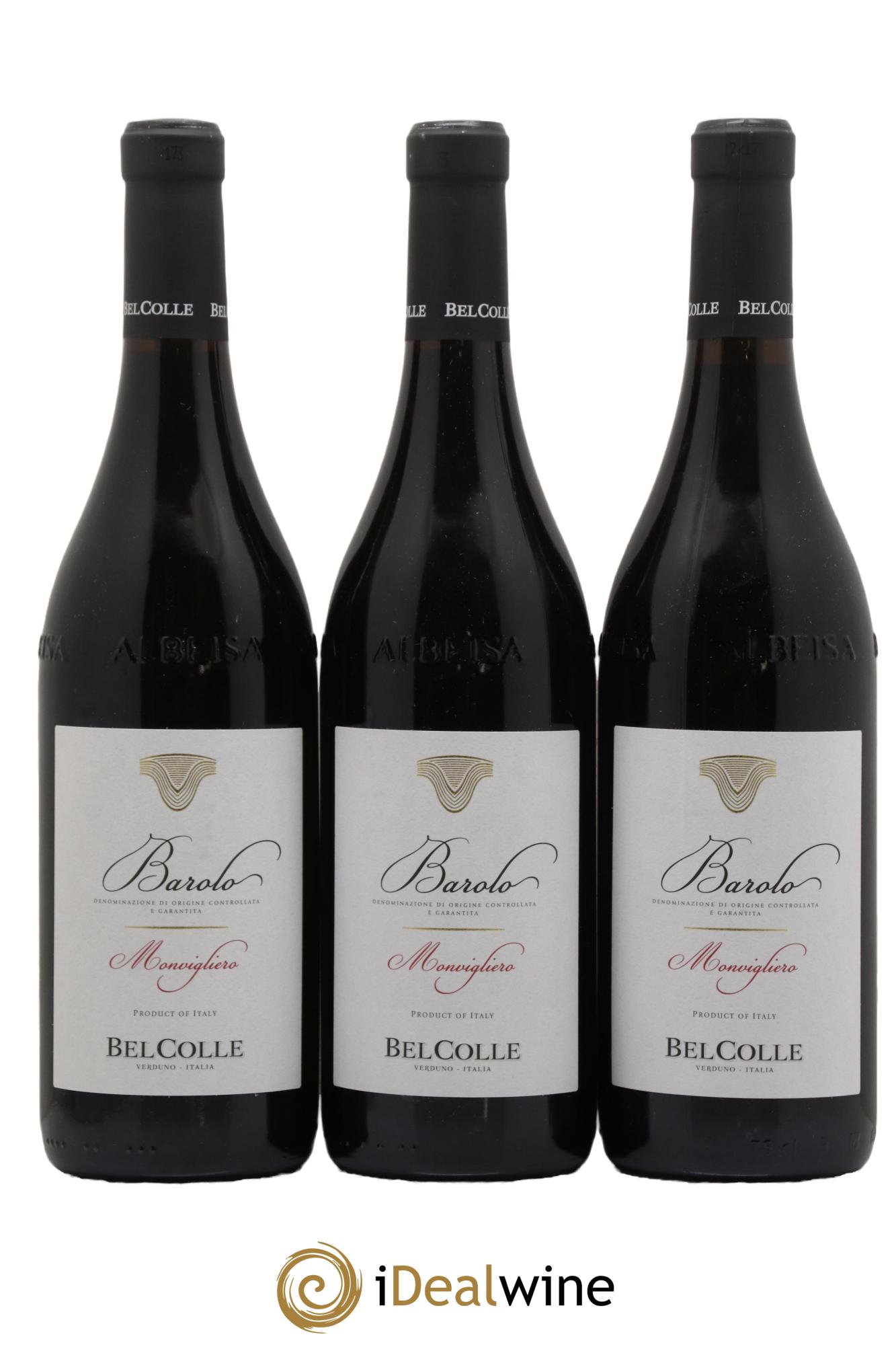 Barolo DOCG Monvigliero Belcolle 2013 - Lot de 3 bouteilles - 0