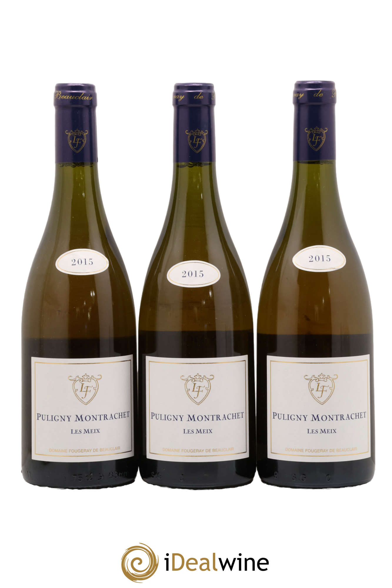 Puligny-Montrachet Les Meix Fougeray de Beauclair 2015 - Lot de 3 bouteilles - 0