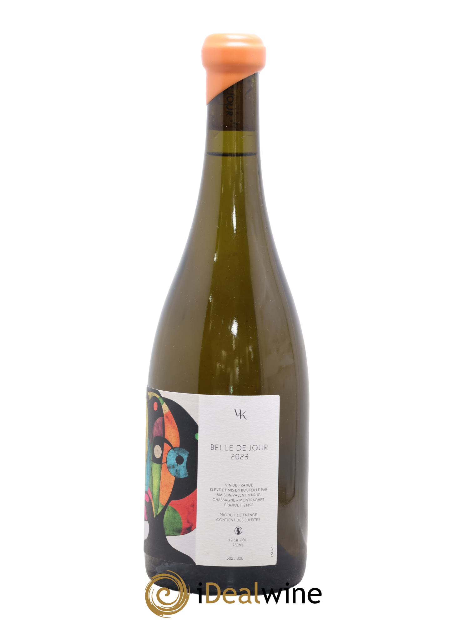 Vin de France Belle de Jour Valentin Krug 2023 - Lot de 1 bouteille - 0