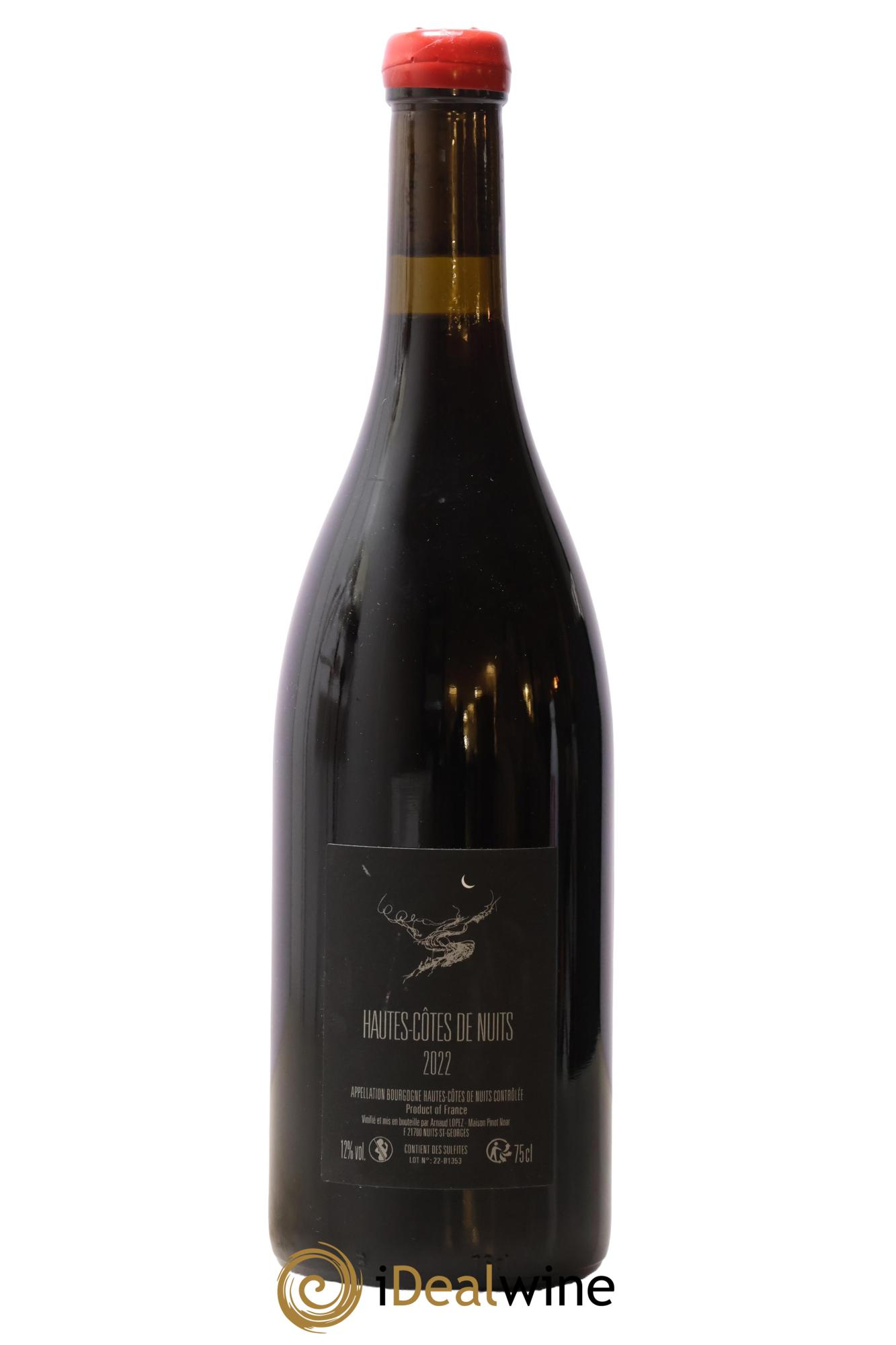 Hautes-Côtes de Nuits Chevrey Arnaud Lopez 2022 - Lot de 1 bouteille - 1