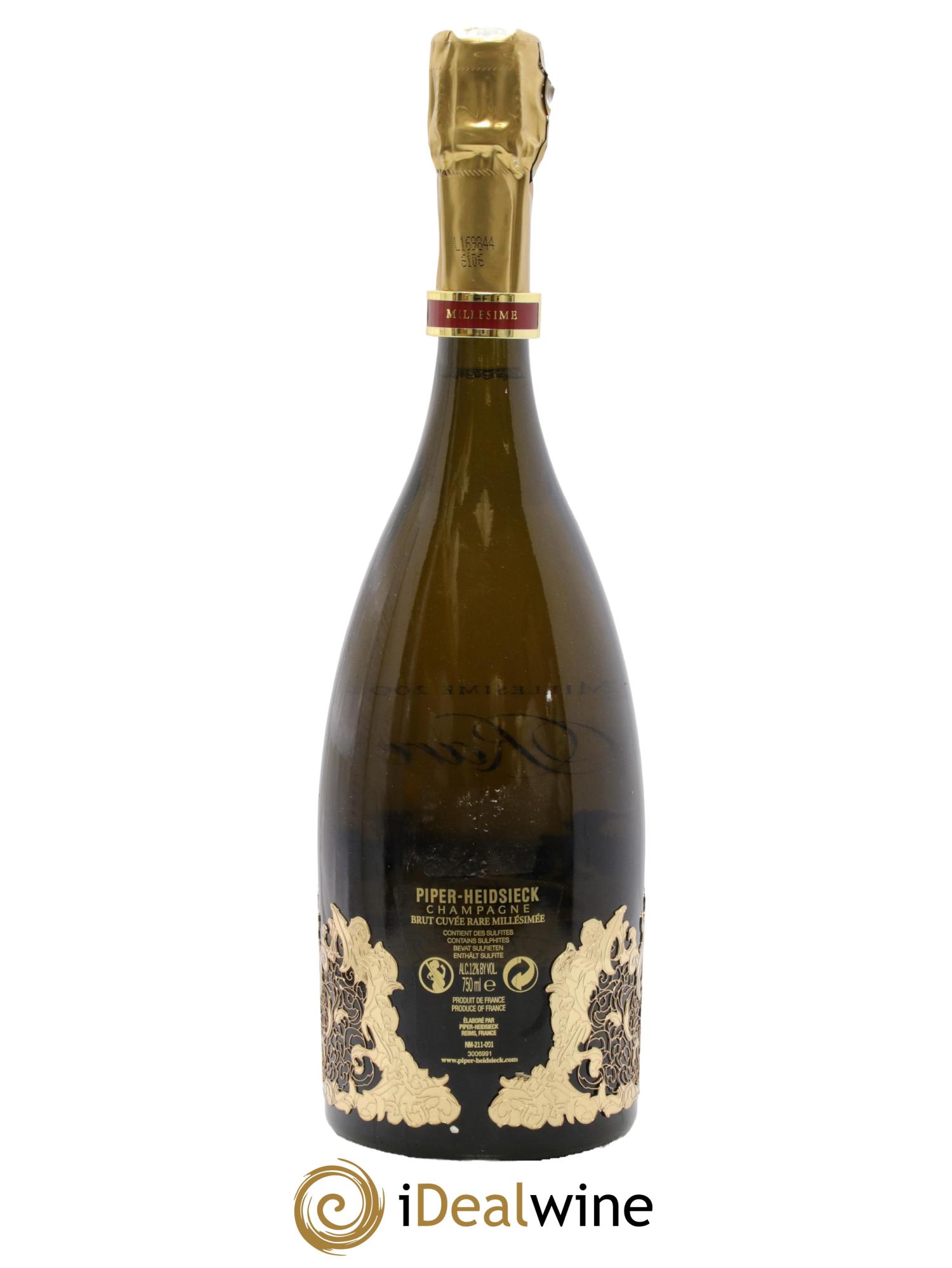 Rare Piper Heidsieck 2002 - Posten von 1 Flasche - 1