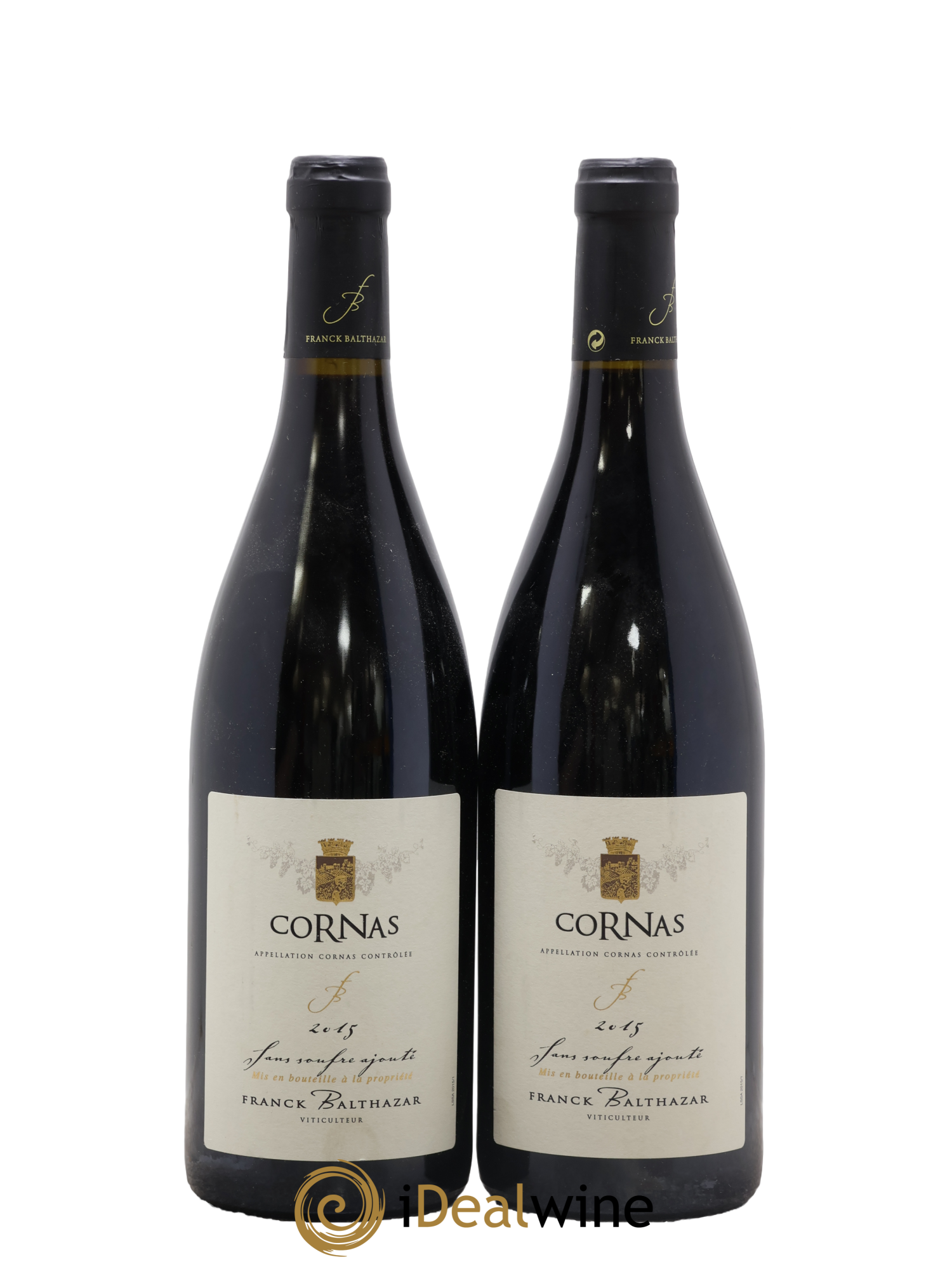 Cornas Cuvée sans soufre Franck Balthazar (Domaine) 2015 - Posten von 2 Flaschen - 0