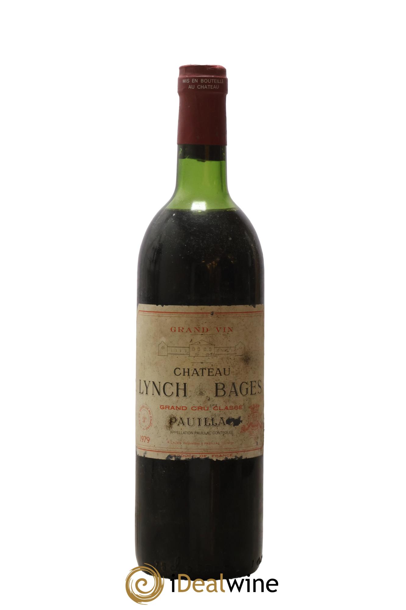 Château Lynch Bages 5ème Grand Cru Classé 1979 - Lot of 1 bottle - 0