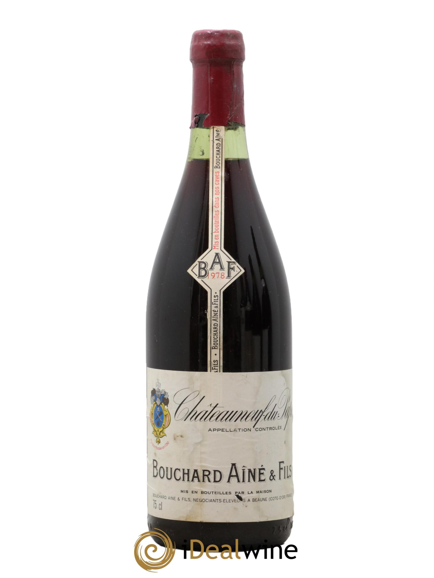 Châteauneuf-du-Pape Bouchard Aine 1978 - Lot de 1 bouteille - 0