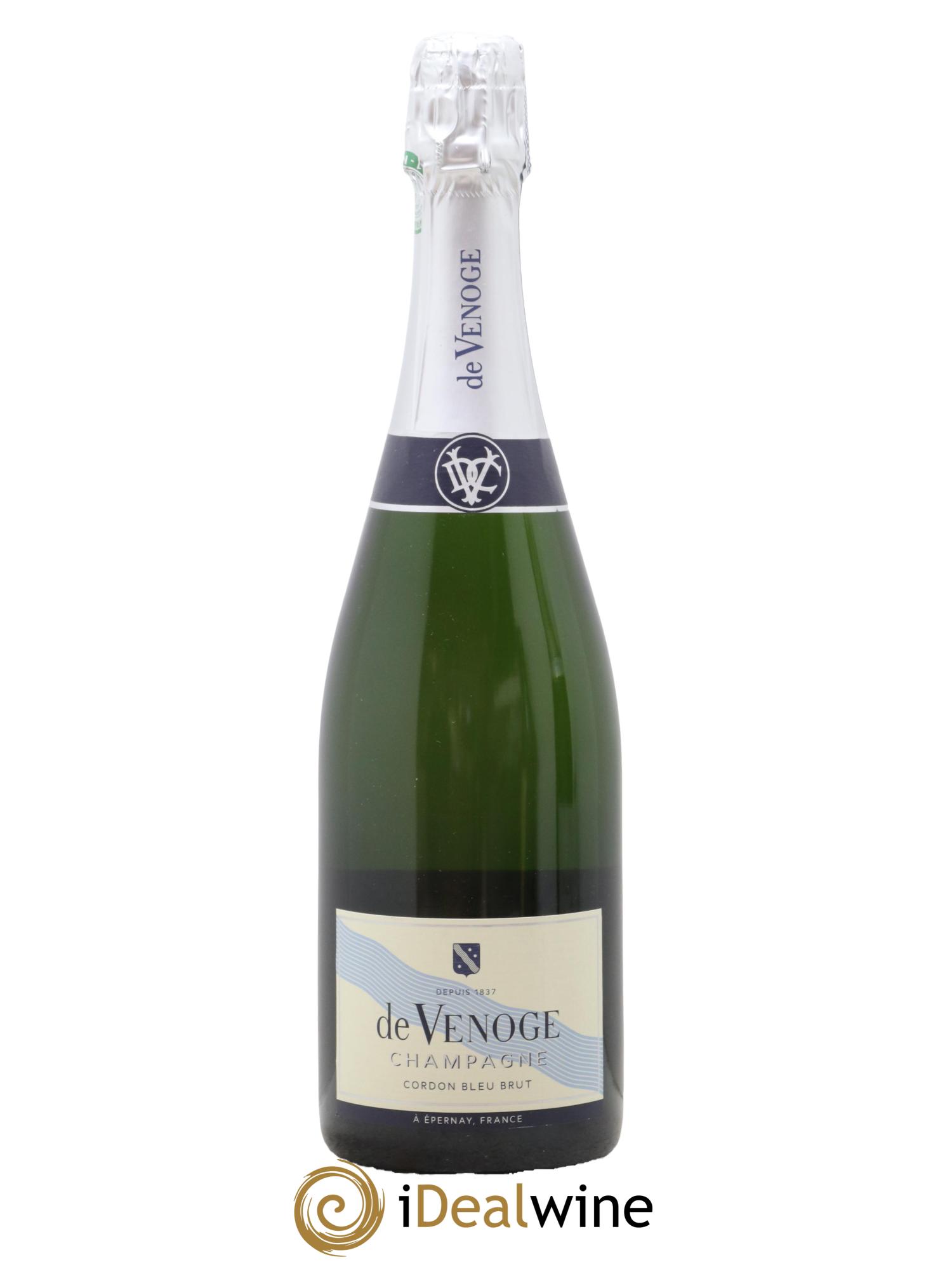 Champagne Cordon Bleu De Venoge - Lot de 1 bouteille - 0