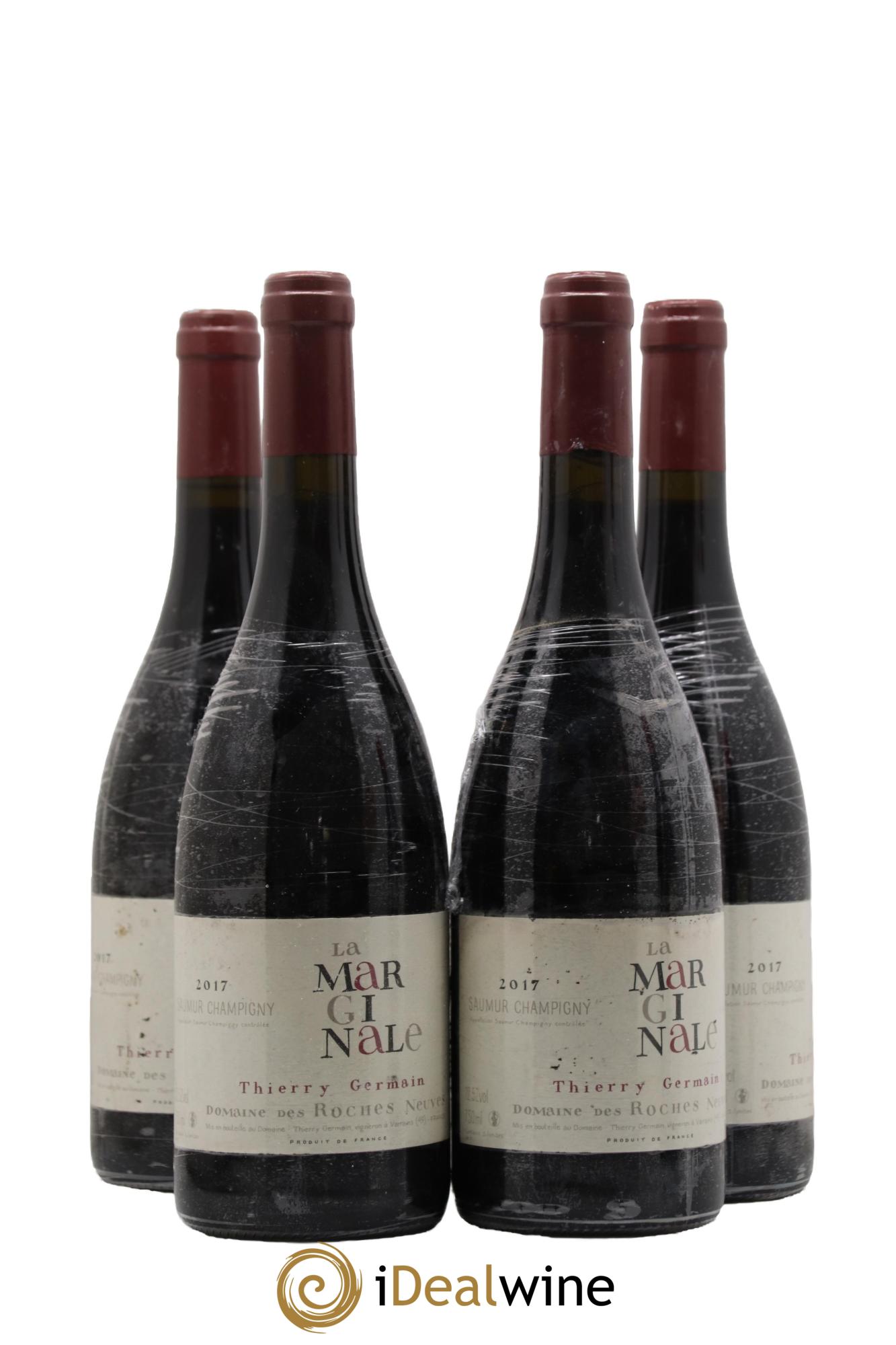 Saumur-Champigny La Marginale Domaine des Roches Neuves - Thierry Germain 2017 - Lot de 4 bouteilles - 0