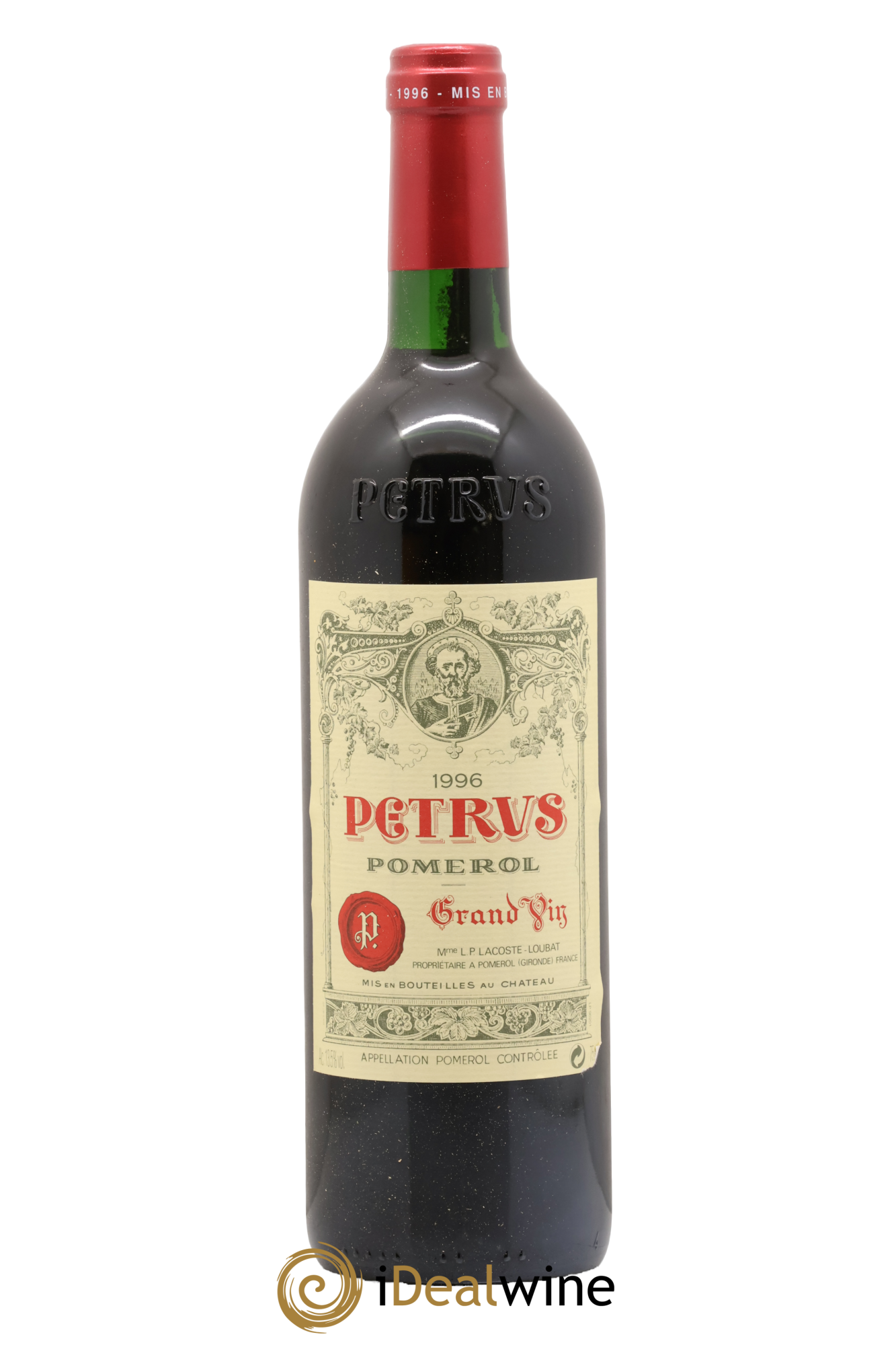Petrus 1996 - Lot de 1 bouteille - 0