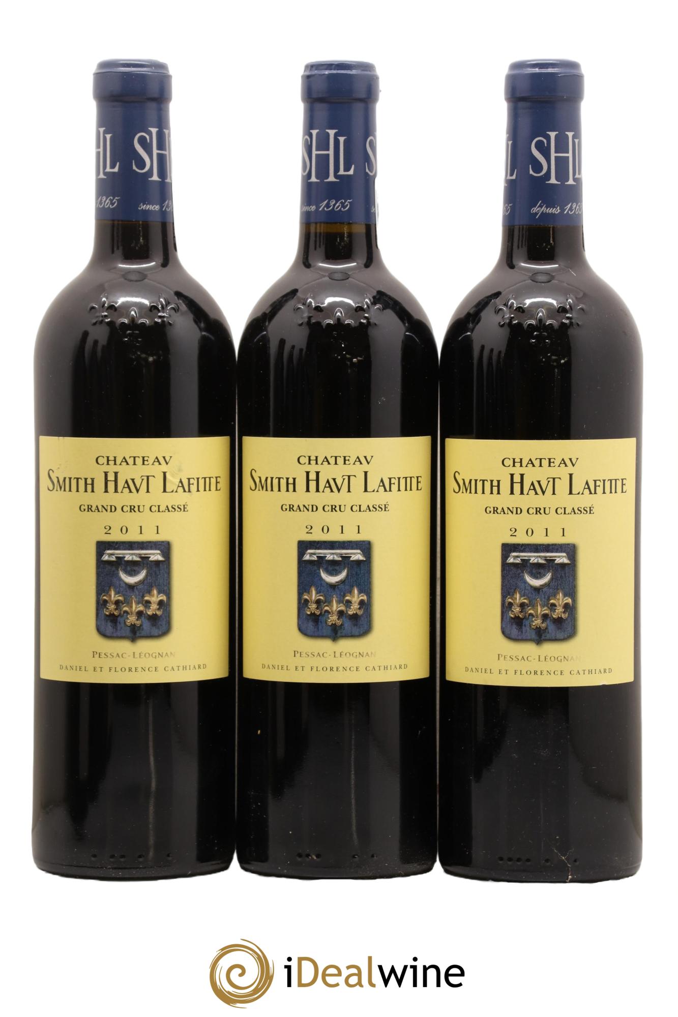 Château Smith Haut Lafitte Cru Classé de Graves 2011 - Lot de 3 bouteilles - 0