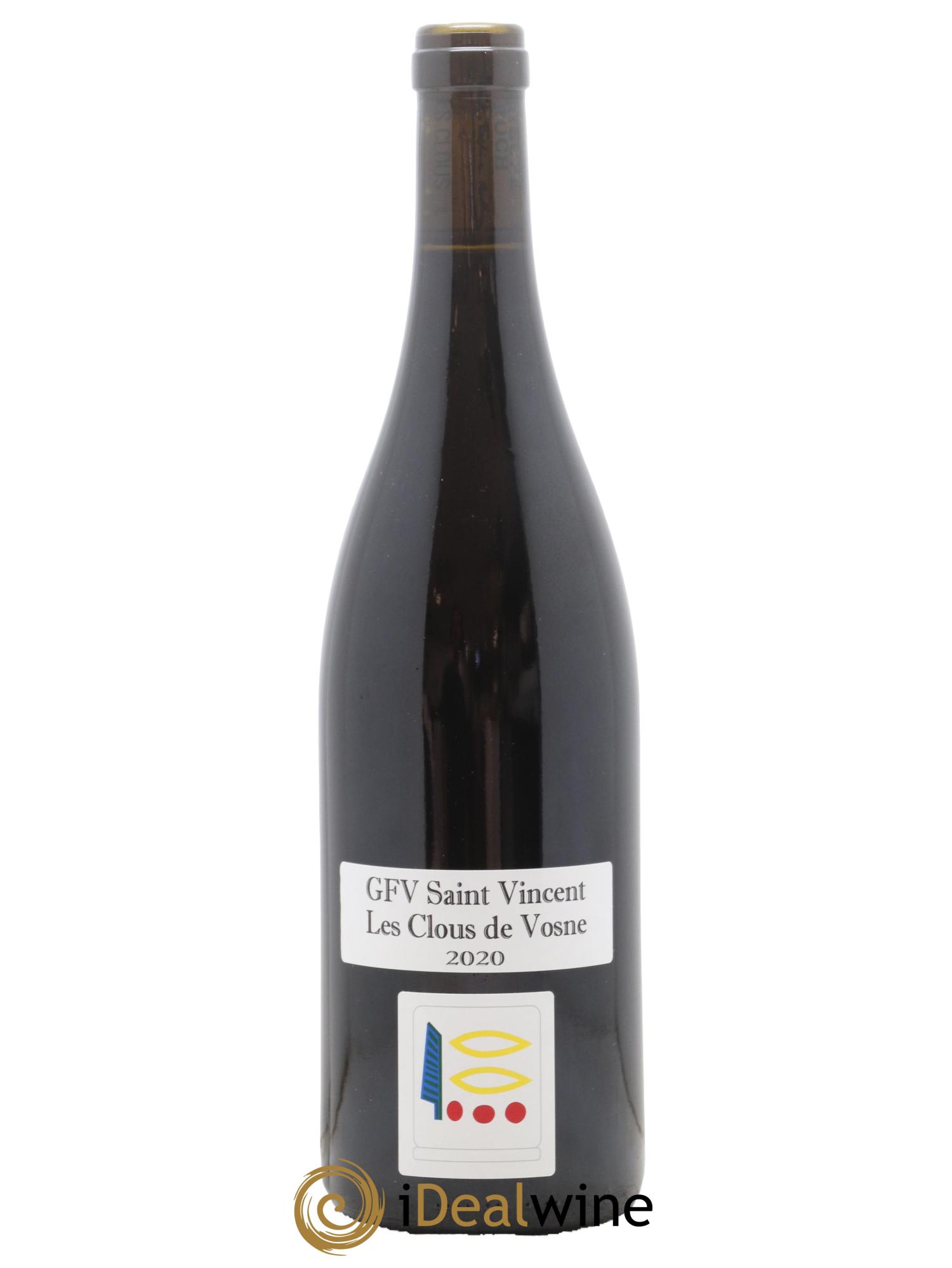 Vosne-Romanée GFV Saint Vincent Les Clous De Vosne Prieure Roch 2020 - Lot de 1 bouteille - 0