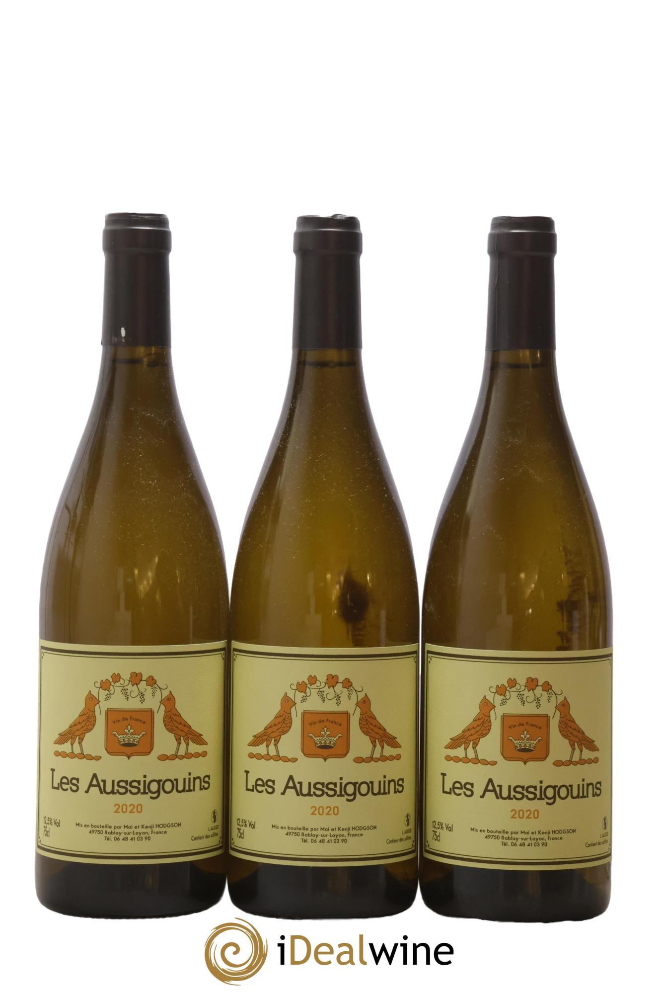Vin de France Les Aussigouins Mai & Kenji Hodgson 2020 - Lot of 3 bottles - 0