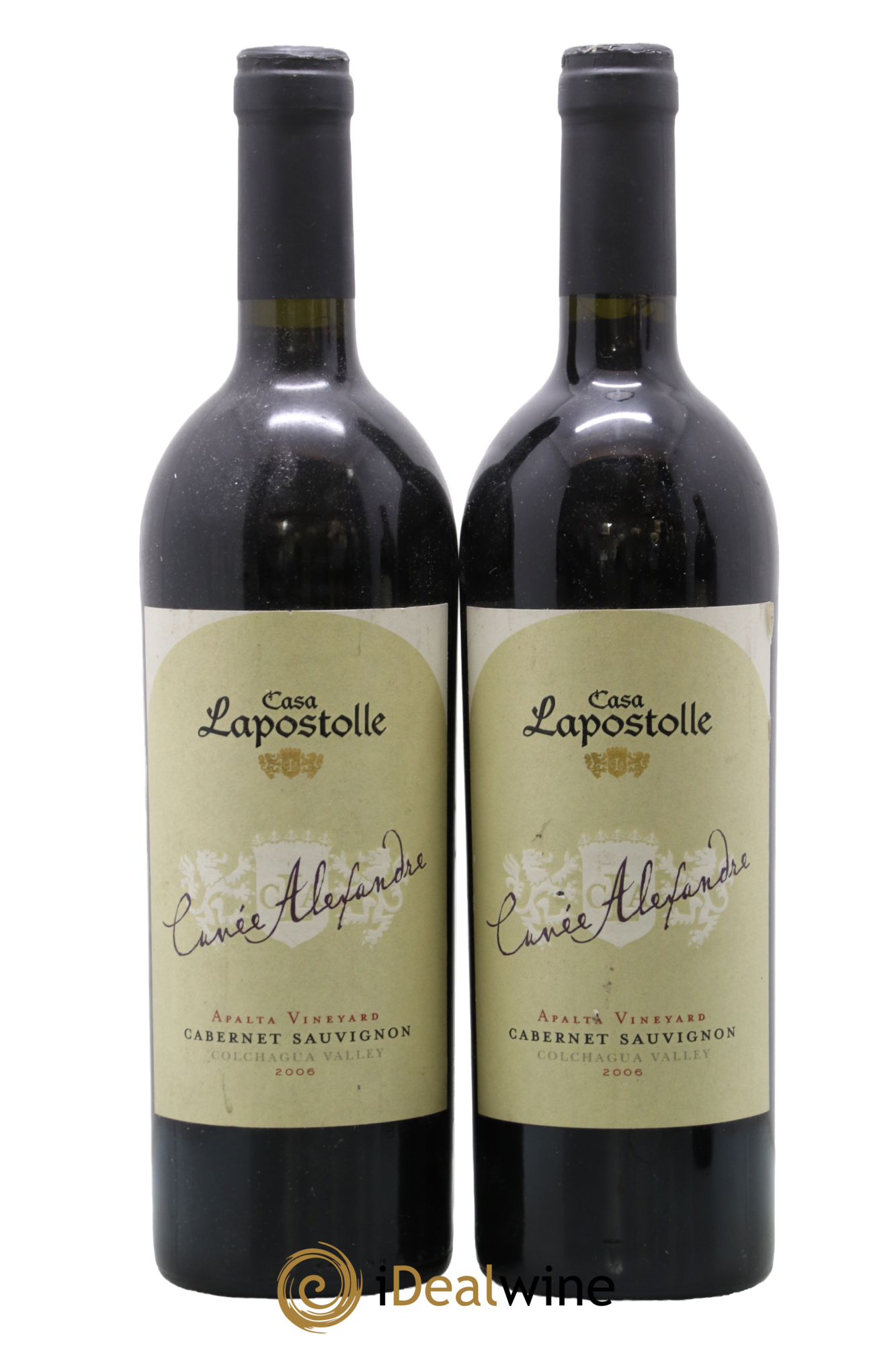 Chili Cabernet Sauvignon Cuvée Alexandre Casa Lapostolle 2006 - Lot of 2 bottles - 0