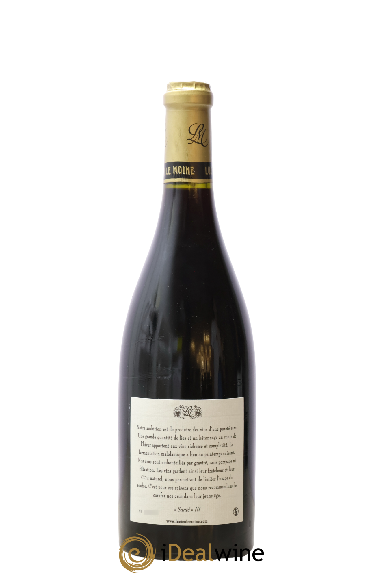Clos de Vougeot Grand Cru Lucien Le Moine 2007 - Lot de 1 bouteille - 1