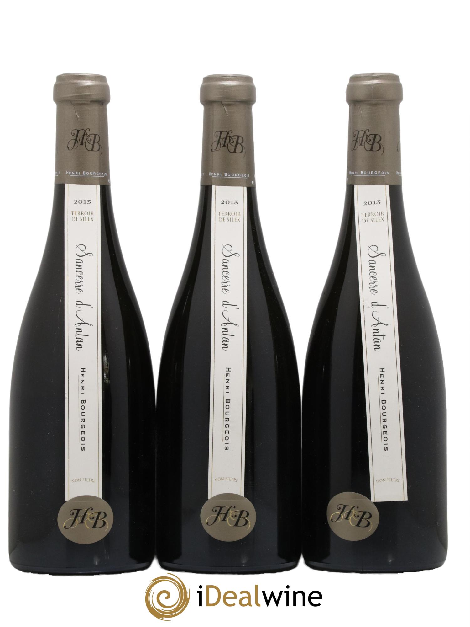 Sancerre D Antan Silex De Saint Satur Henri Domaine Henri Bourgeois 2013 - Lot de 3 bouteilles - 0