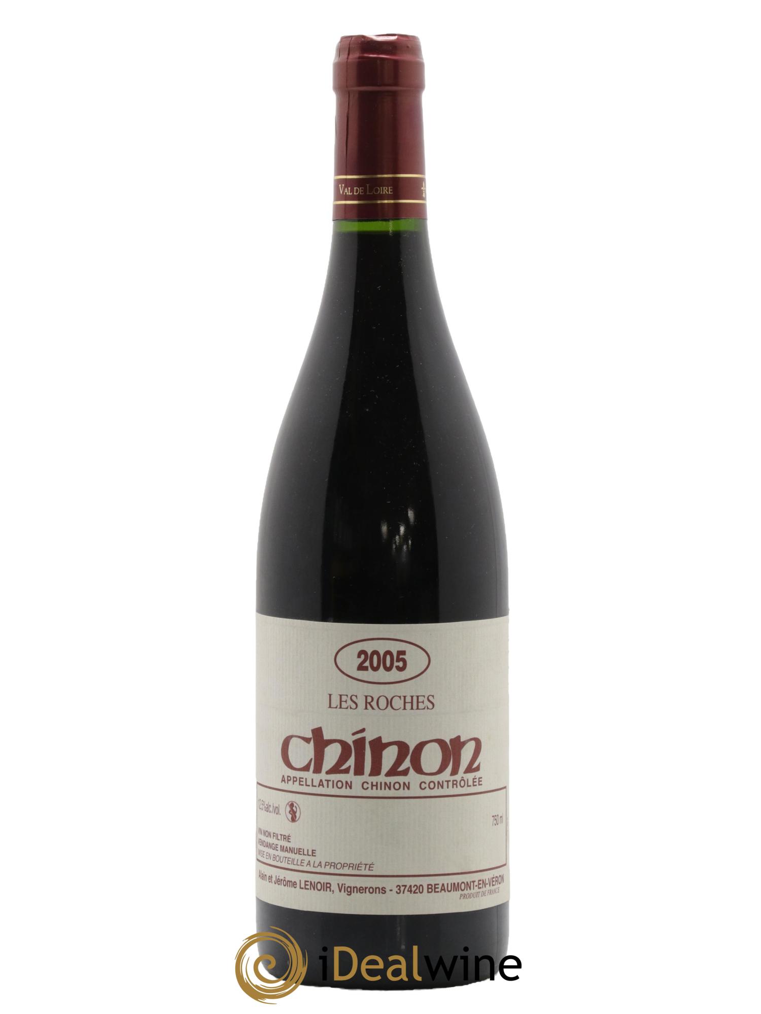 Chinon Les Roches Lenoir (Domaine) 2005 - Lot de 1 bouteille - 0