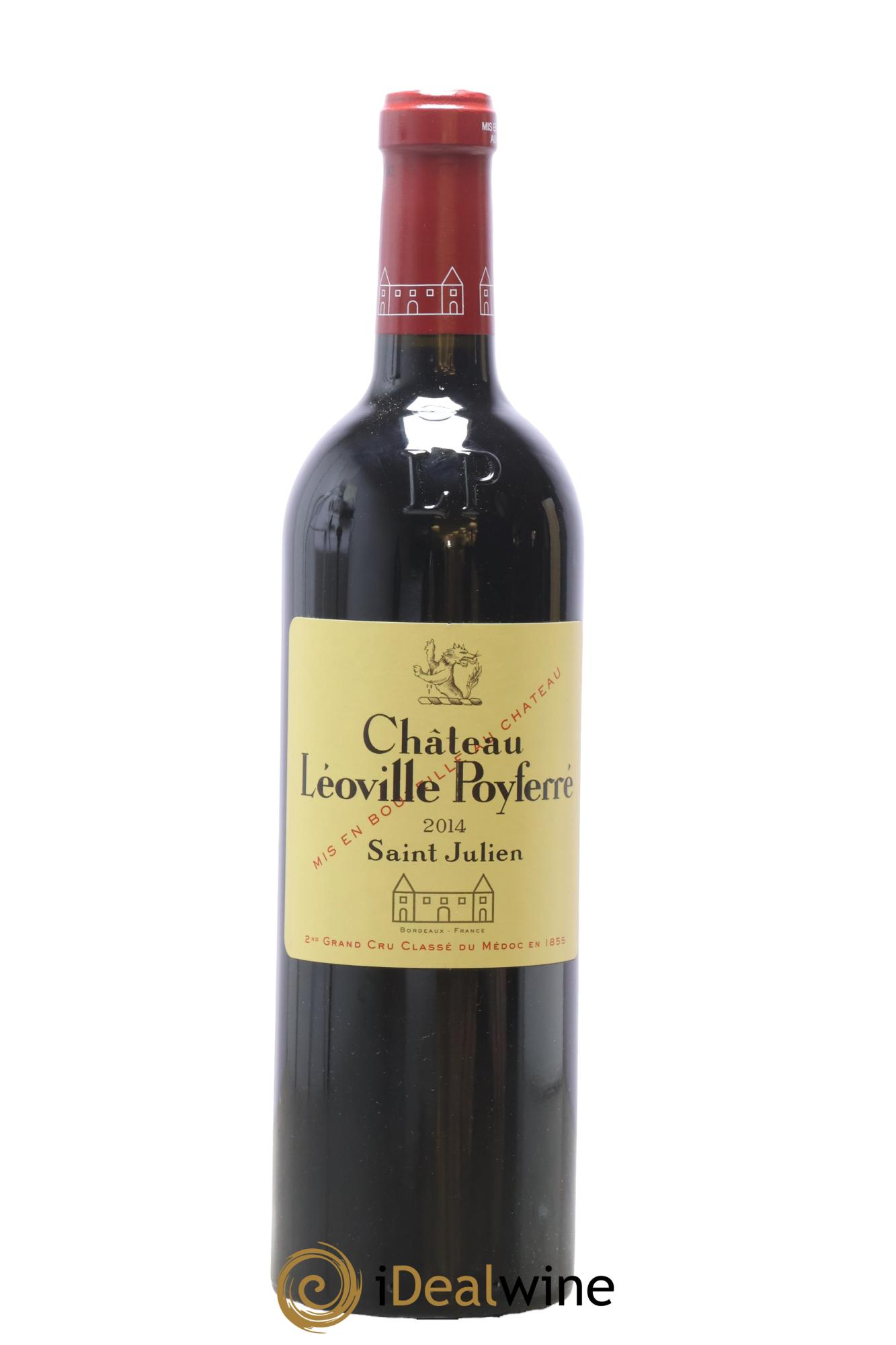Château Léoville Poyferré 2ème Grand Cru Classé 2014 - Lot de 1 bouteille - 0