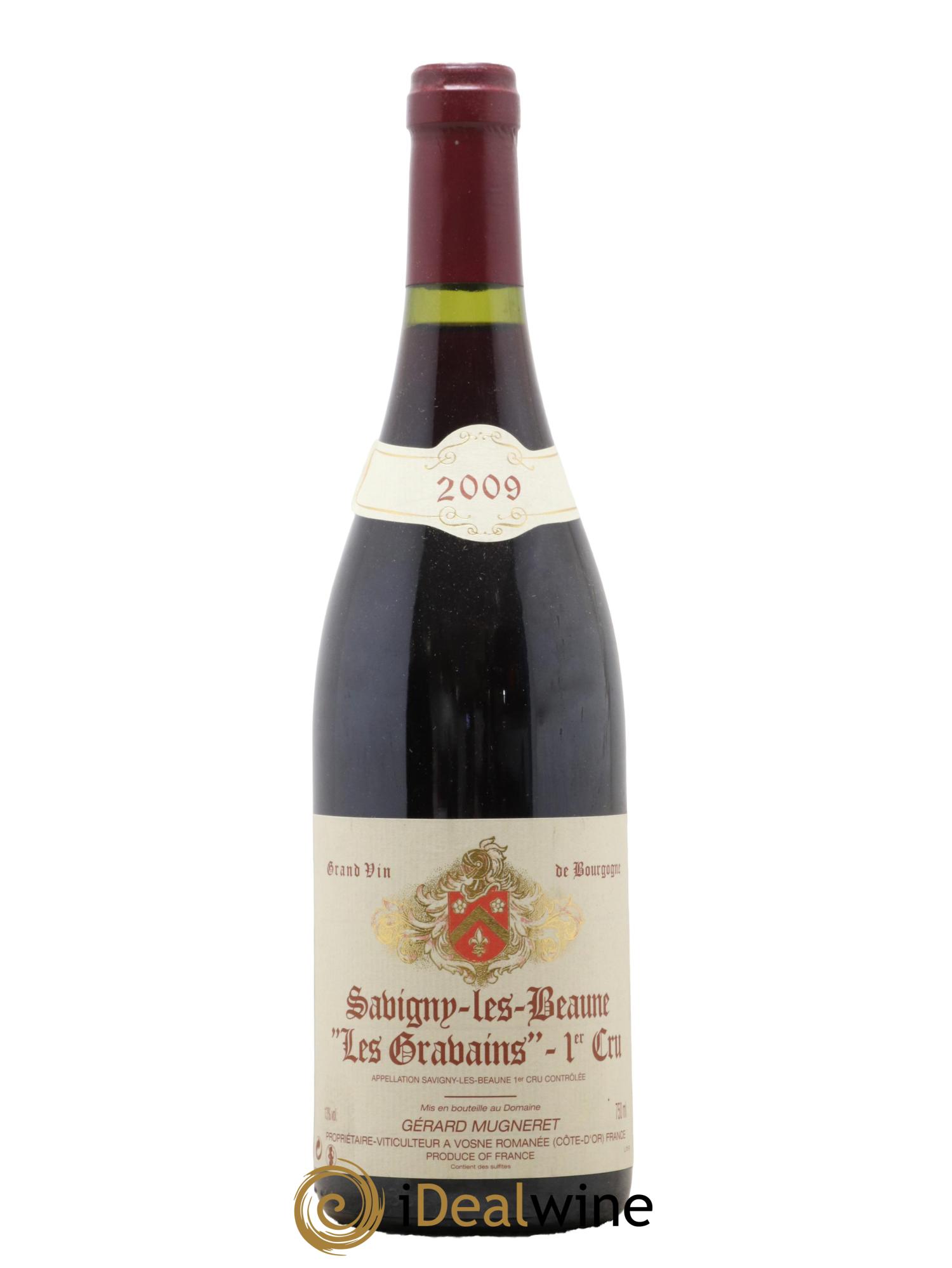 Savigny-lès-Beaune 1er Cru Gravains Gérard Mugneret 2009 - Lot de 1 bouteille - 0