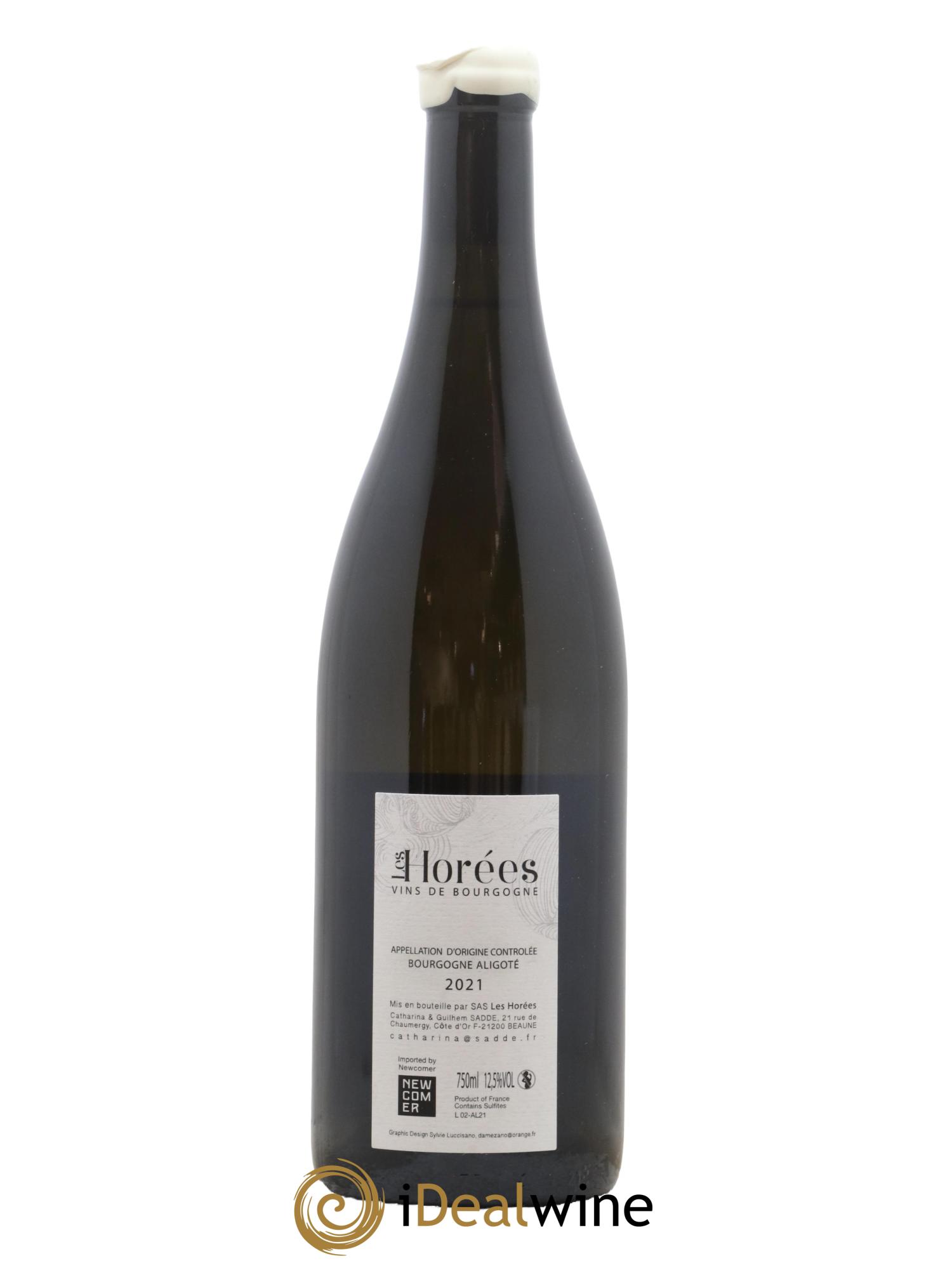 Bourgogne Aligoté En Coulezain Les Horées 2021 - Lot de 1 bouteille - 1