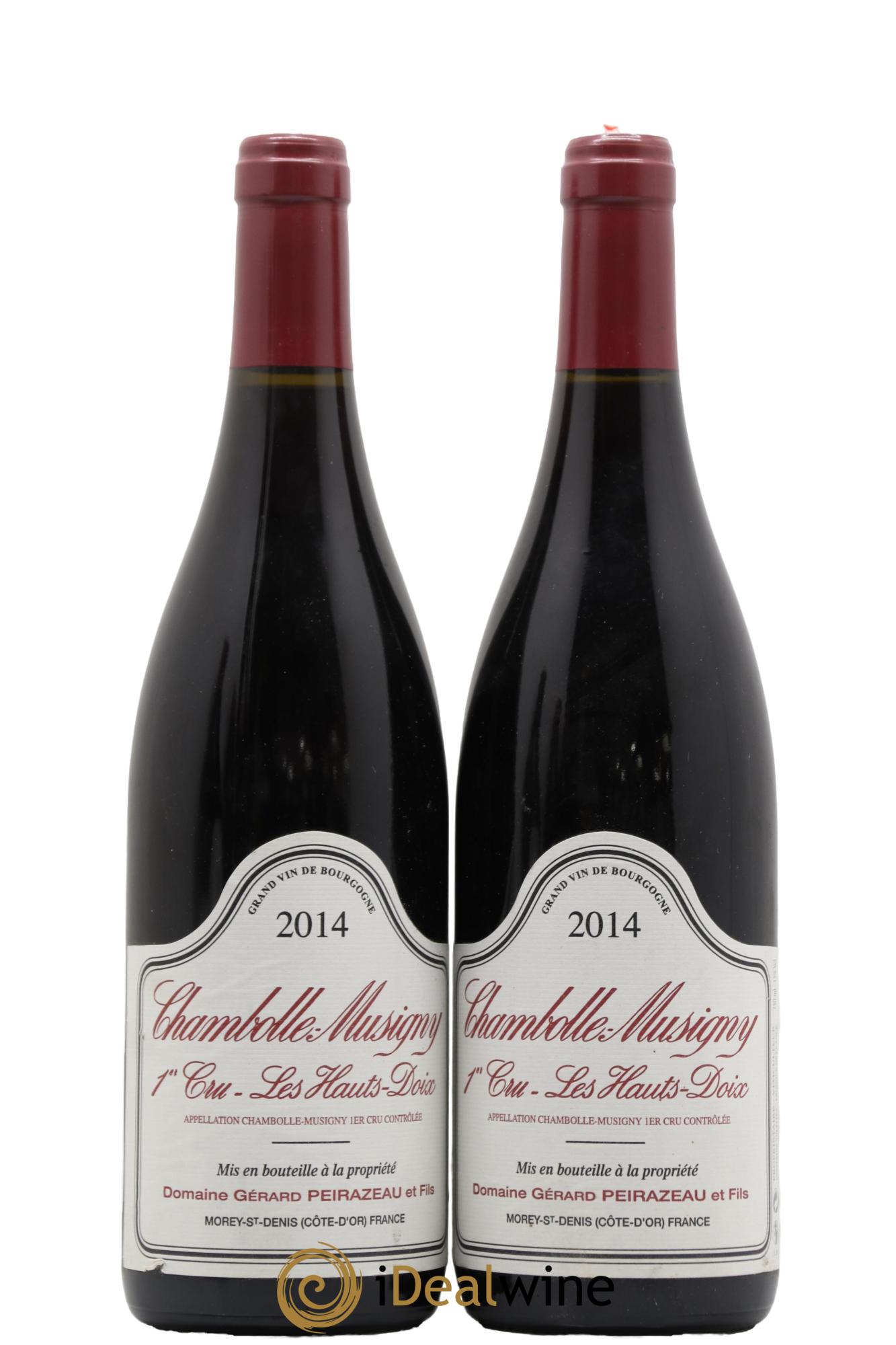Chambolle-Musigny 1er Cru Les Hauts Doix Peirazeau (Domaine) 2014 - Lot de 2 bouteilles - 0