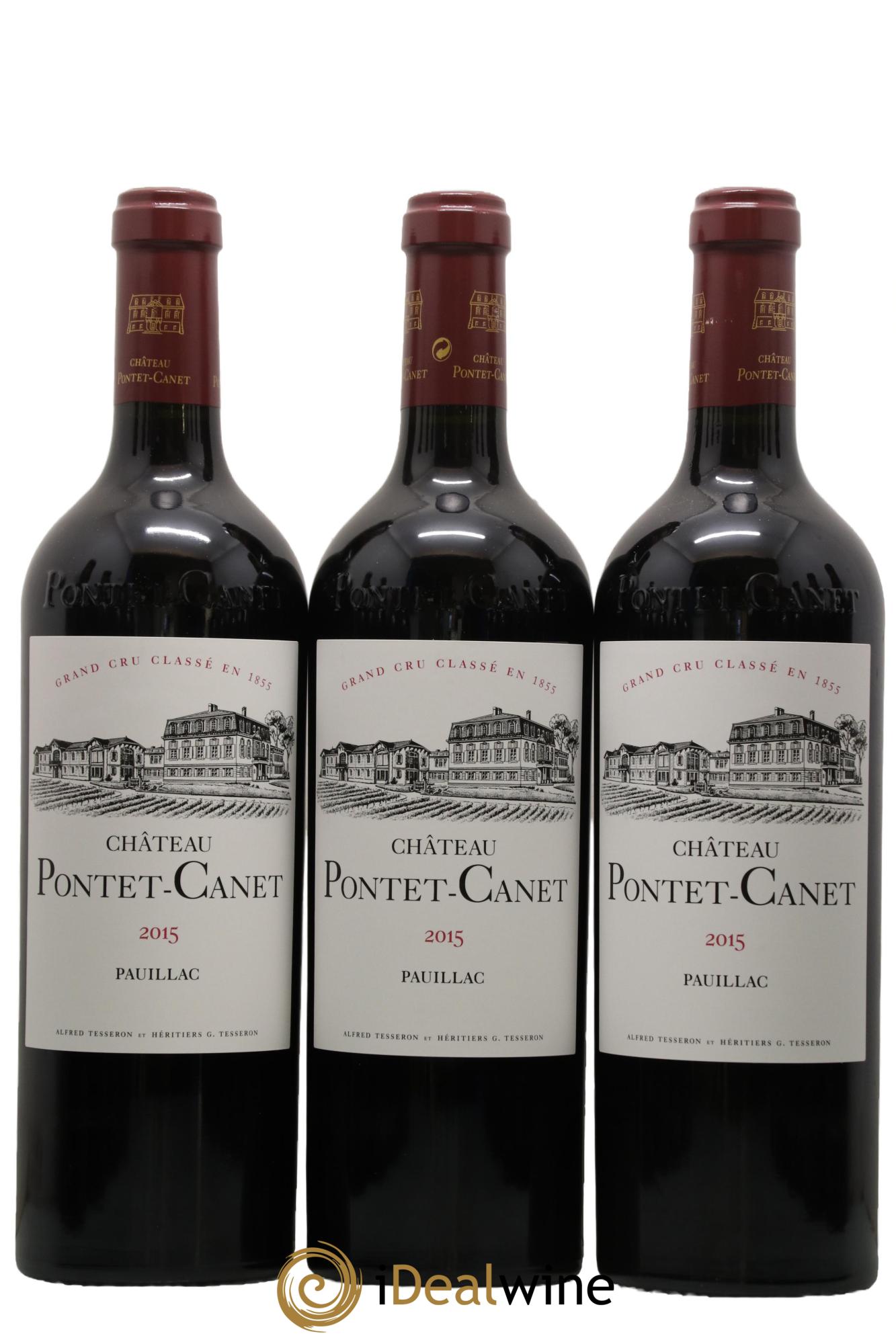 Château Pontet Canet 5ème Grand Cru Classé 2015 - Posten von 12 Flaschen - 1