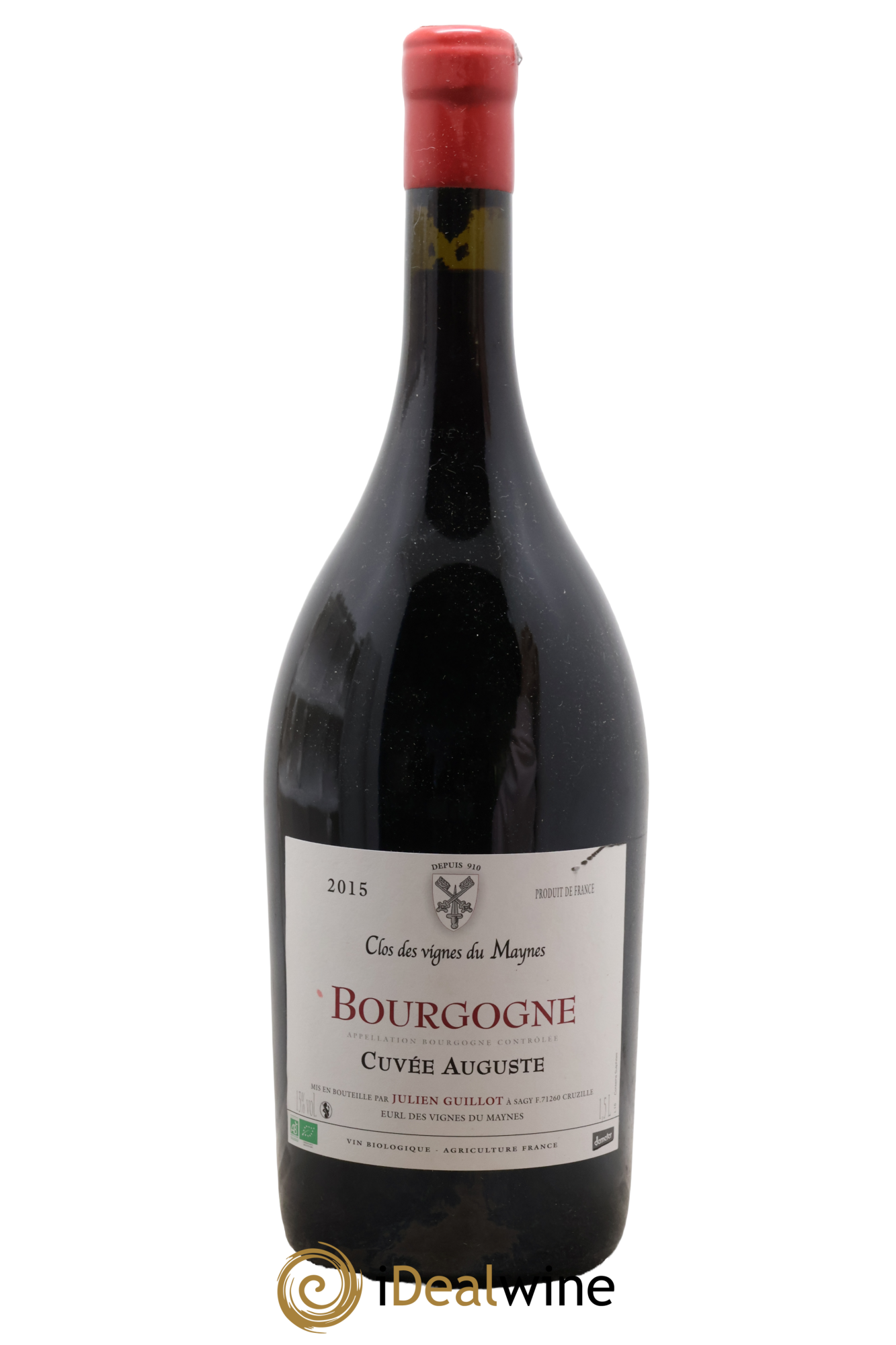 Bourgogne Cuvée Auguste Les Vignes du Maynes 2015 - Lot de 1 magnum - 0