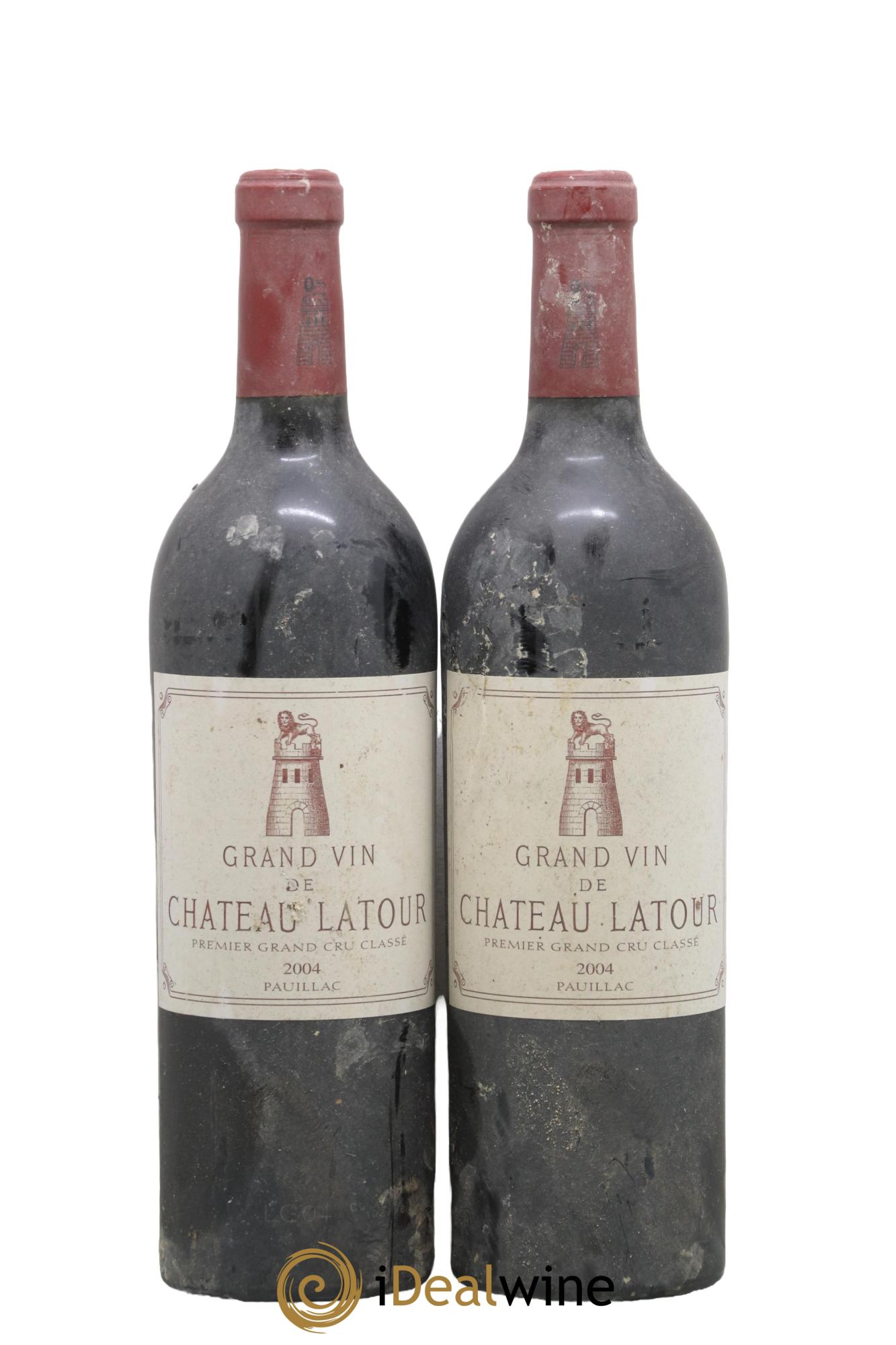 Château Latour 1er Grand Cru Classé 2004 - Lot of 2 bottles - 0