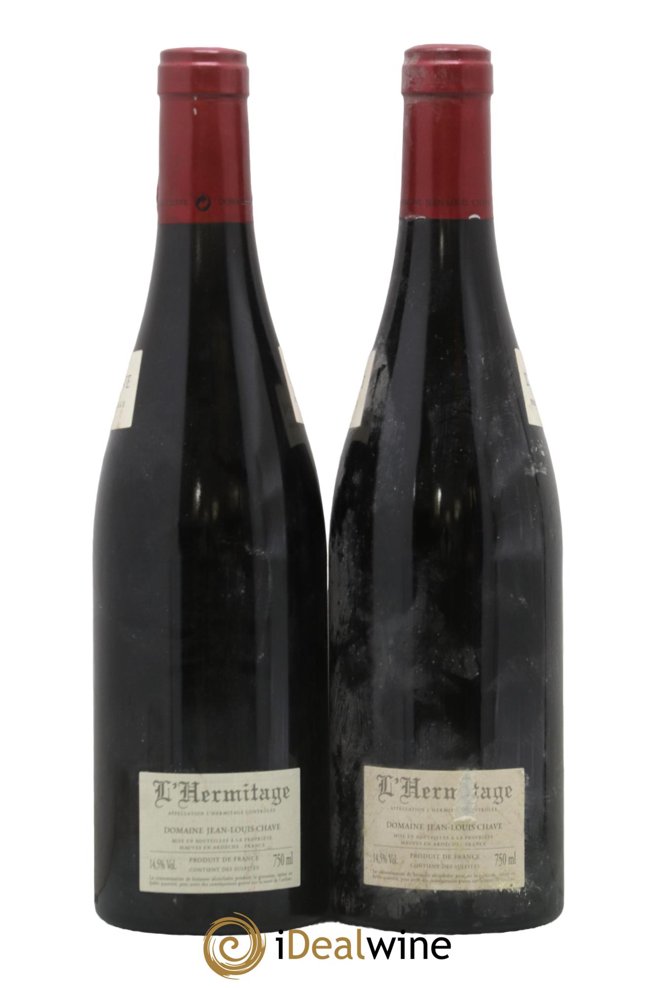Hermitage Jean-Louis Chave 2010 - Lot de 2 bouteilles - 1