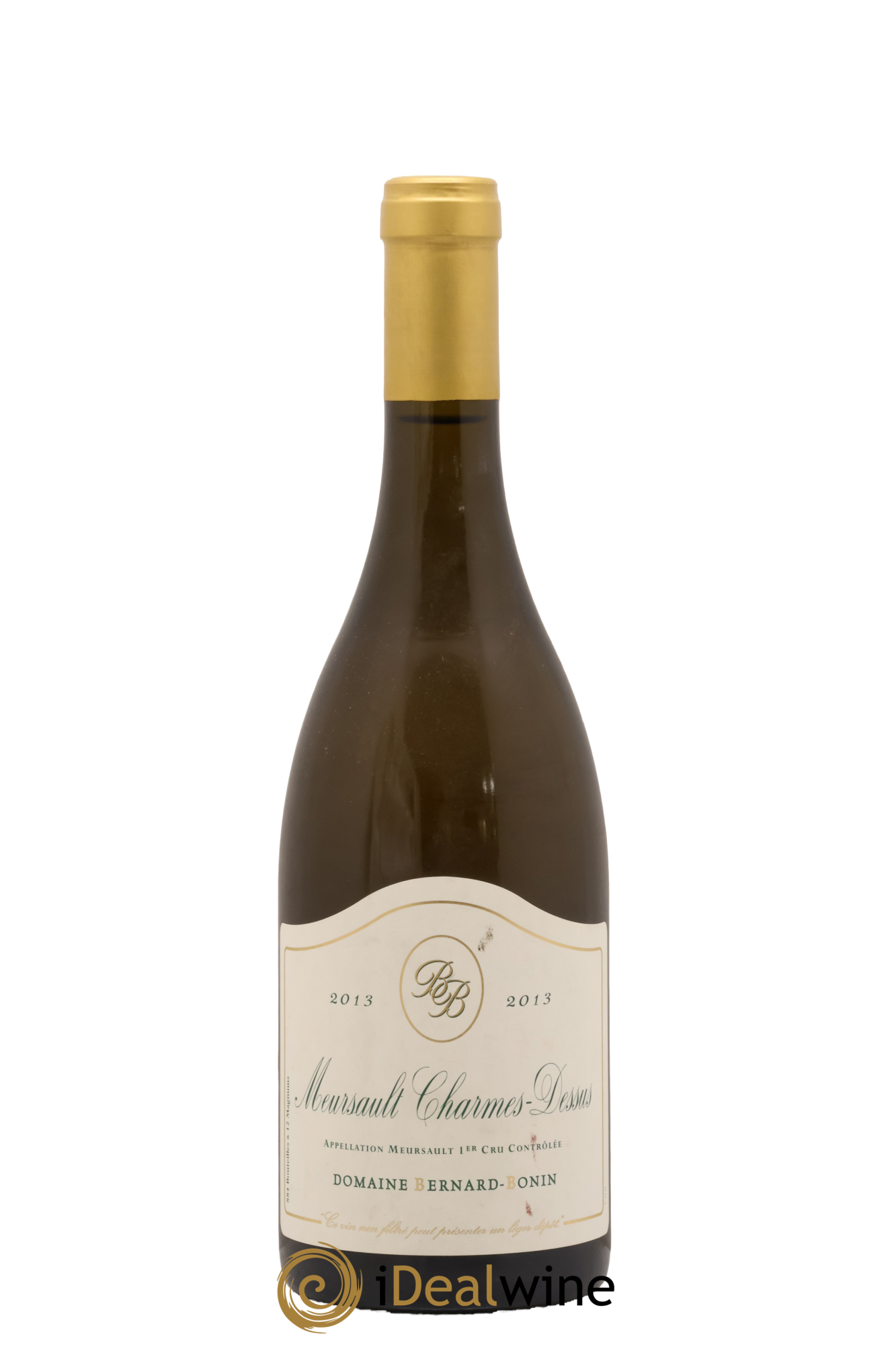 Meursault 1er Cru Les Charmes Dessus Bernard Bonin 2013 - Lot de 1 bouteille - 0