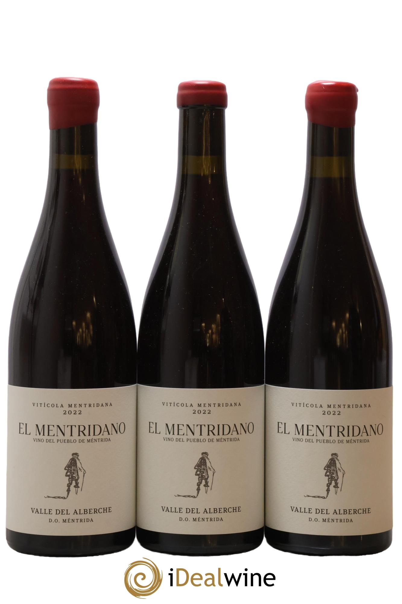 Mentridà DO Viticola Mentridana (anciennement Daniel Jimenez-Landi) El Mentridano 2022 - Lot of 3 bottles - 0