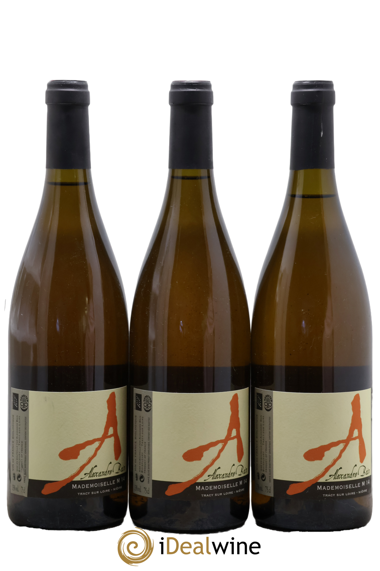 Vin de France Mademoiselle M Alexandre Bain 2014 - Lot de 3 bouteilles - 0
