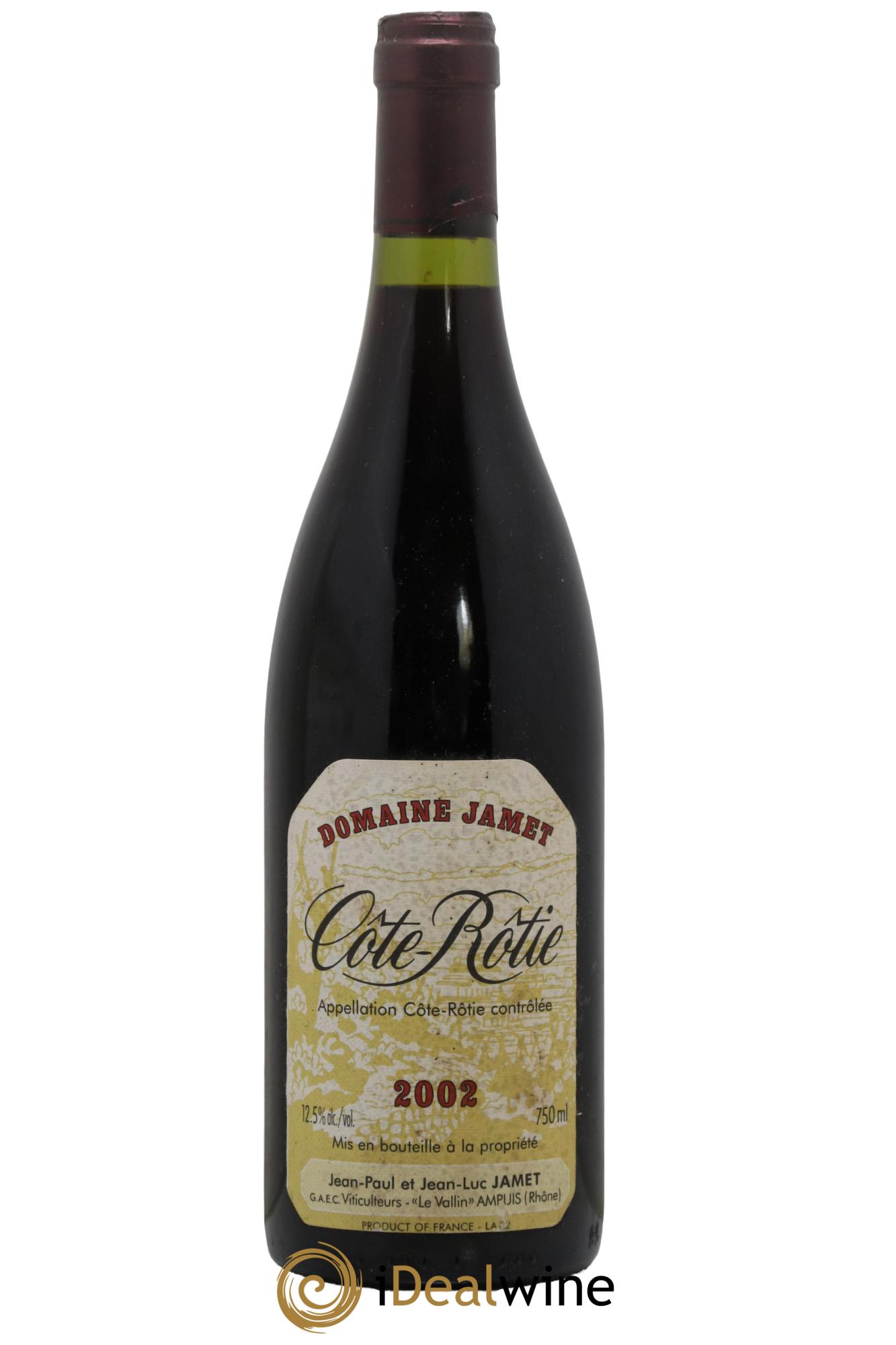 Côte-Rôtie Jamet (Domaine) 2002 - Lotto di 1 bottiglia - 0