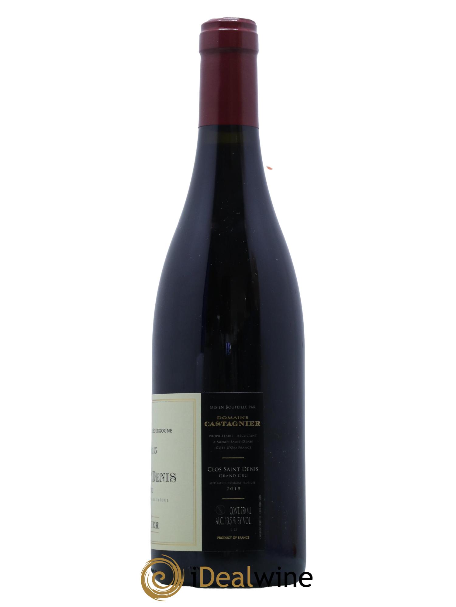Clos Saint-Denis Grand Cru Castagnier (Domaine)  2015 - Lotto di 1 bottiglia - 1