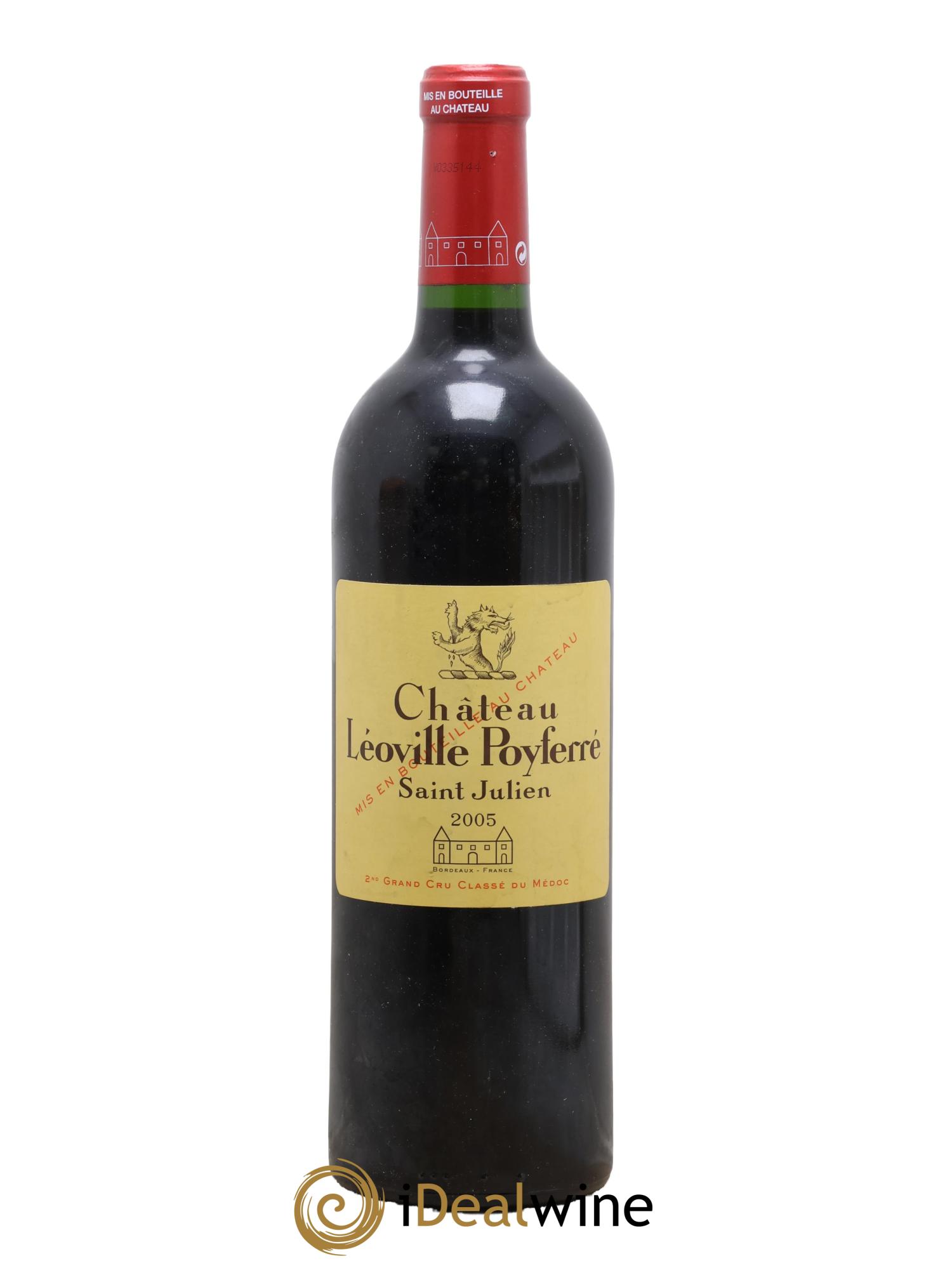 Château Léoville Poyferré 2ème Grand Cru Classé 2005 - Lot of 1 bottle - 0