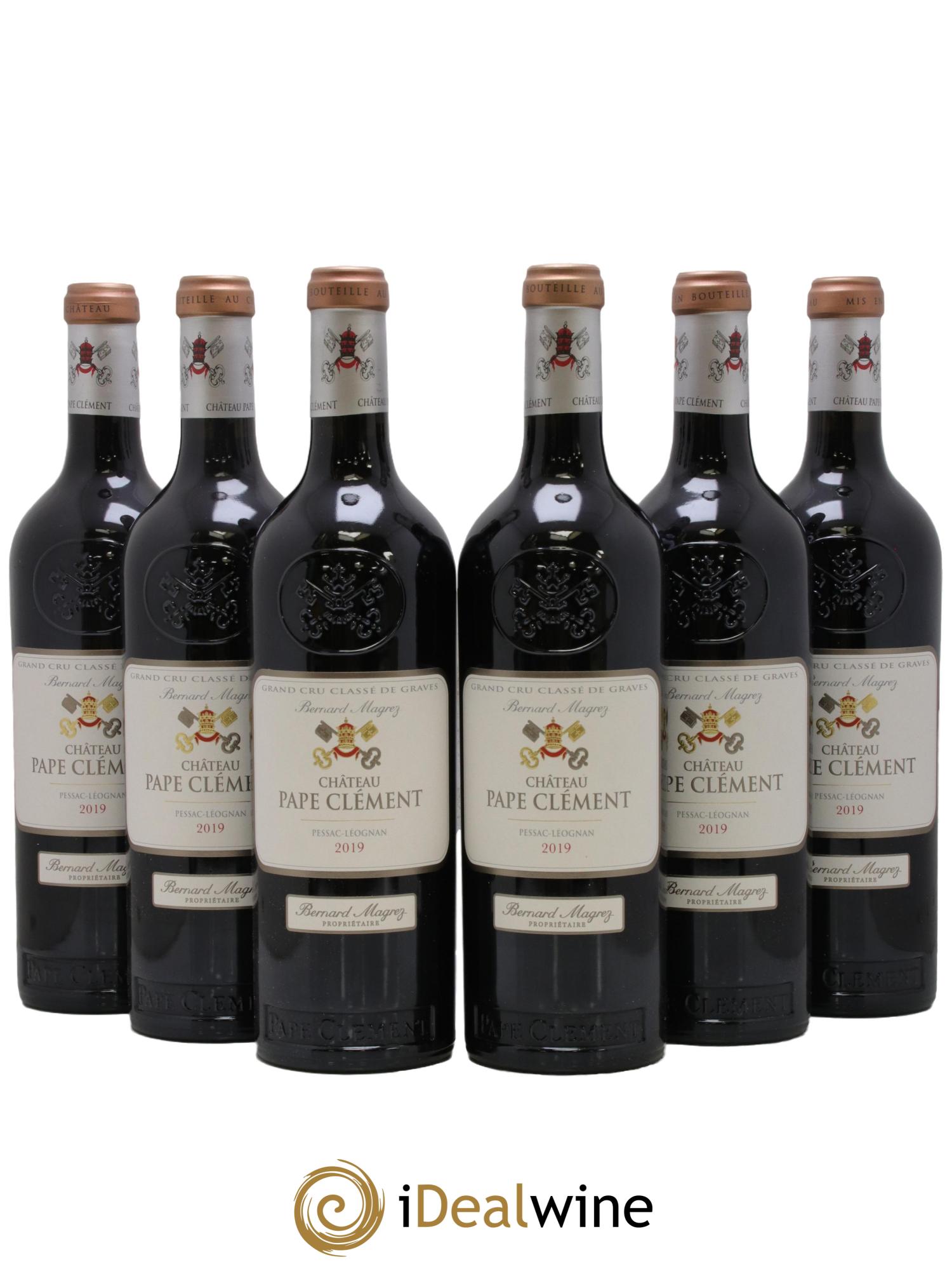 Château Pape Clément Cru Classé de Graves 2019 - Lot of 6 bottles - 0
