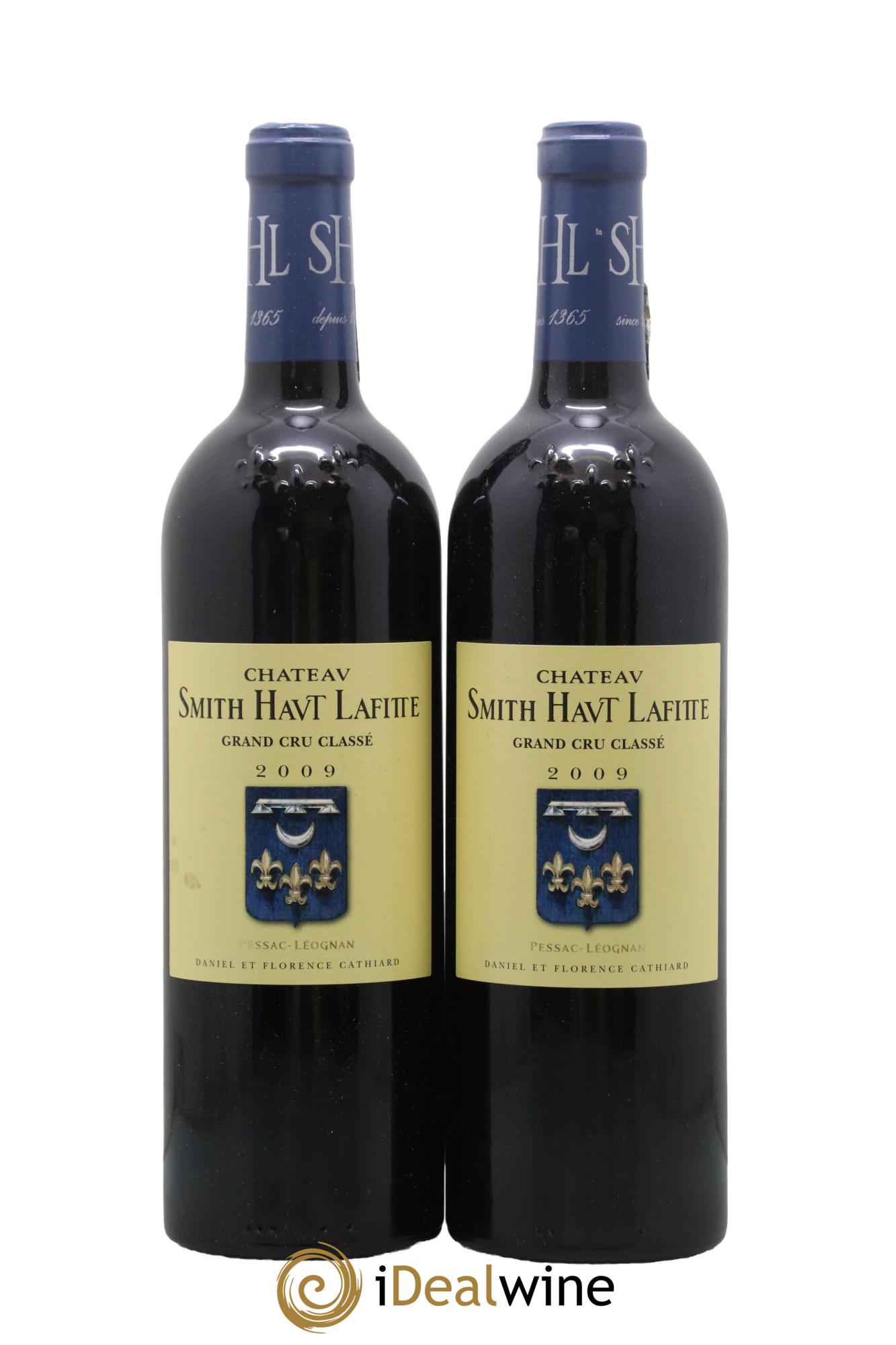 Château Smith Haut Lafitte Cru Classé de Graves 2009 - Lot de 2 bouteilles - 0