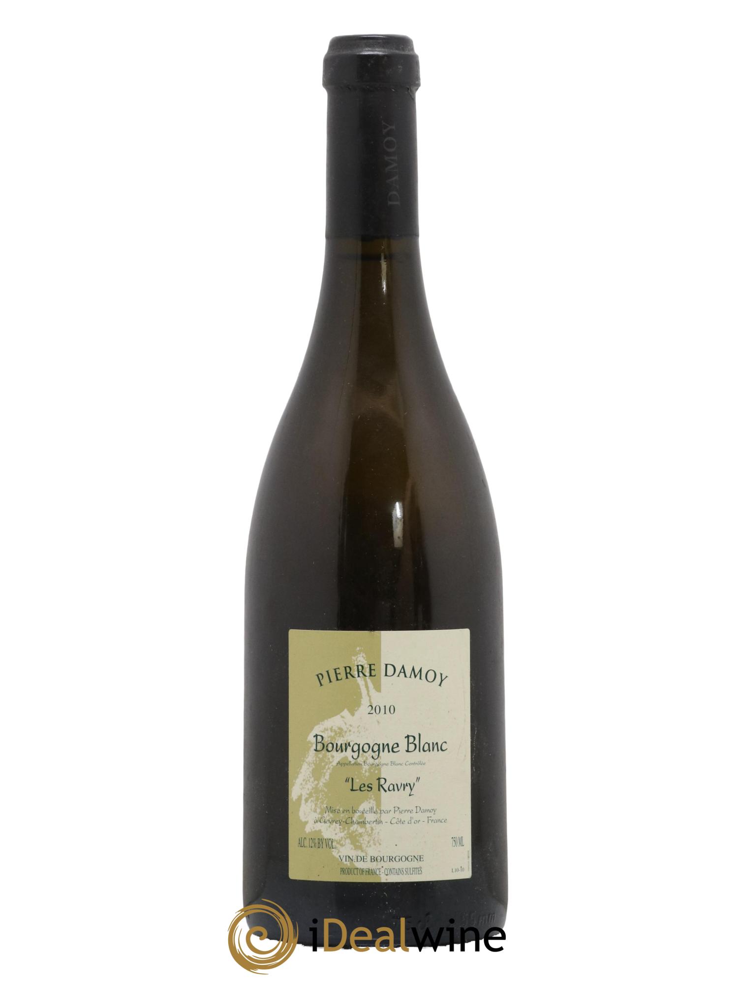 Bourgogne les Ravry Domaine Pierre Damoy 2010 - Lot de 1 bouteille - 0