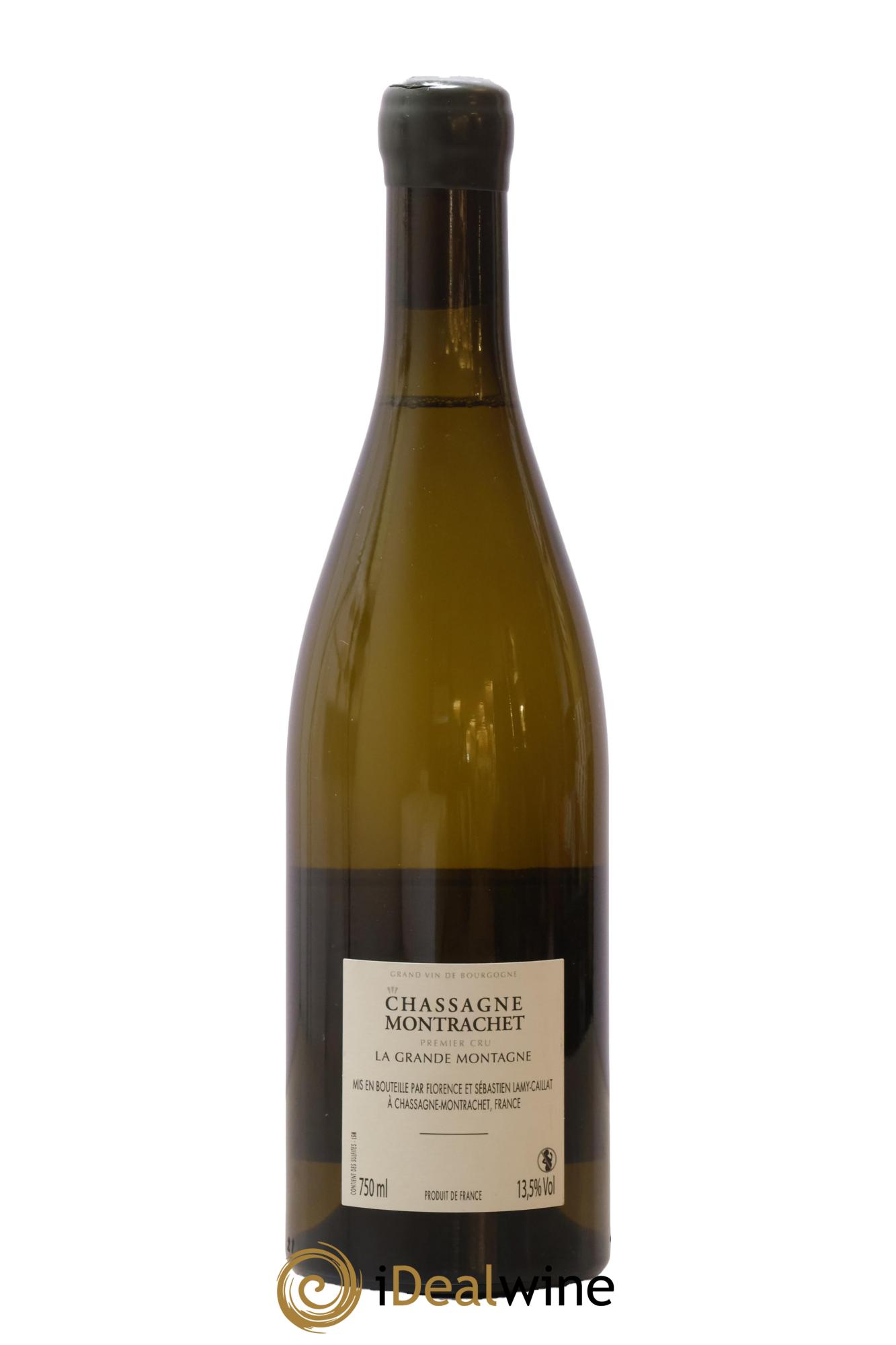 Chassagne-Montrachet 1er Cru La Grande Montagne Lamy-Caillat (Domaine) 2018 - Lot de 1 bouteille - 1