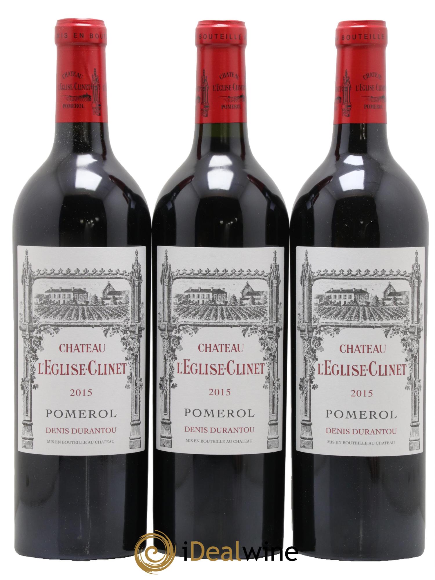 Château l' Église Clinet 2015 - Lot de 6 bouteilles - 1
