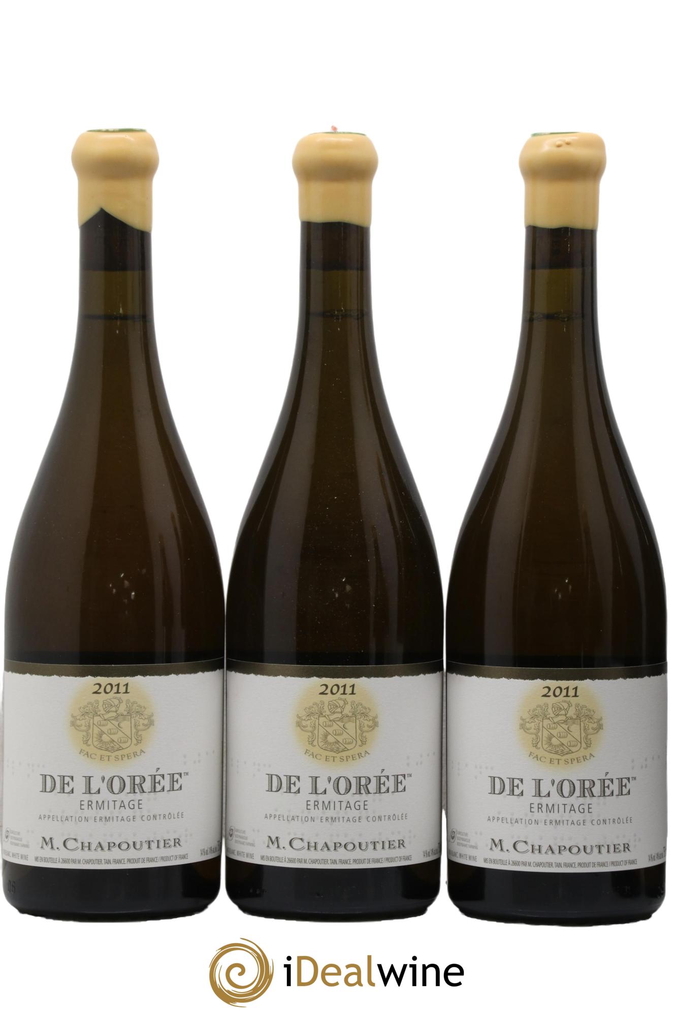 Hermitage Ermitage de l'Orée Chapoutier 2011 - Lot of 6 bottles - 2