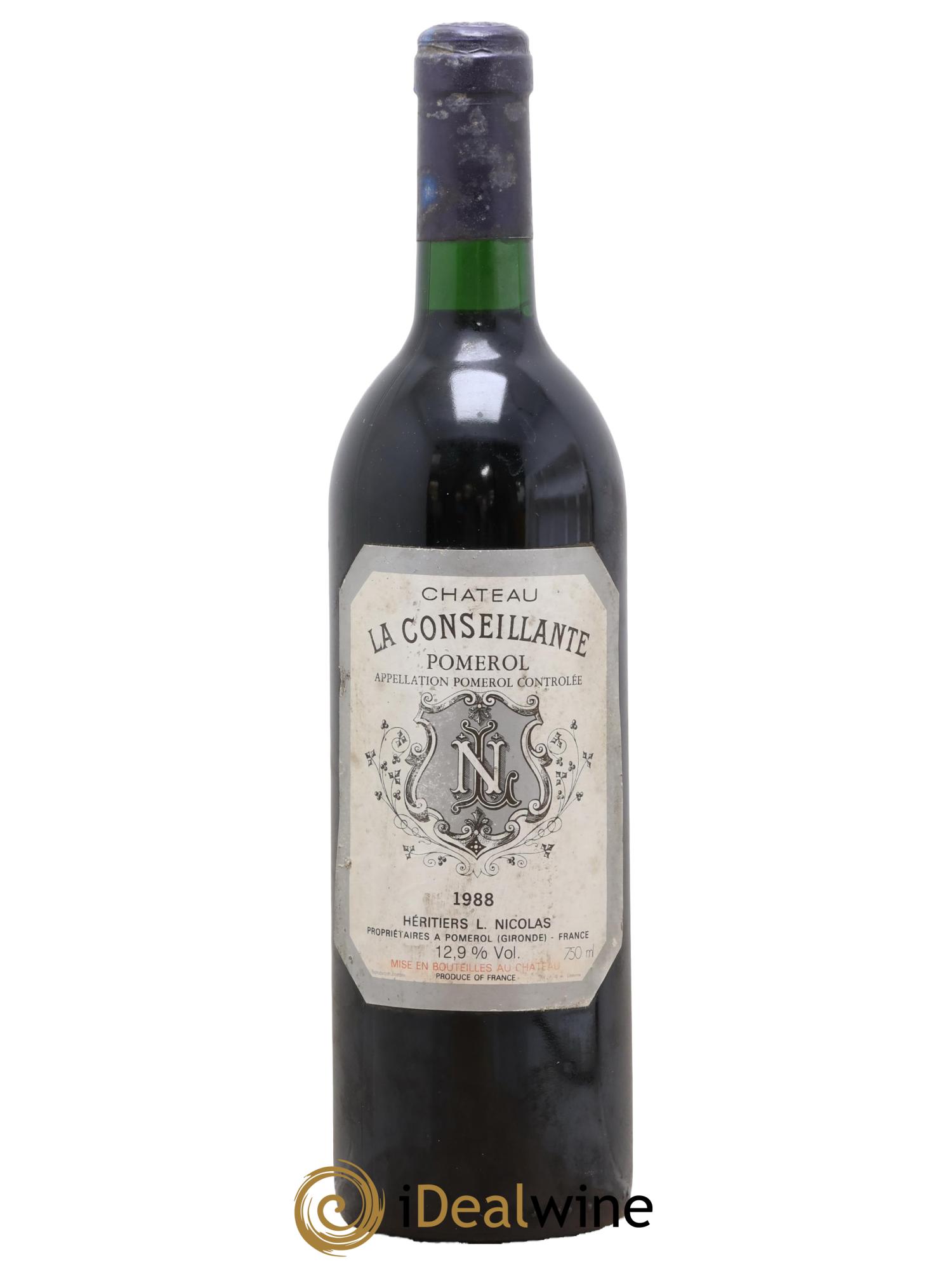 Château la Conseillante 1988 - Lotto di 1 bottiglia - 0