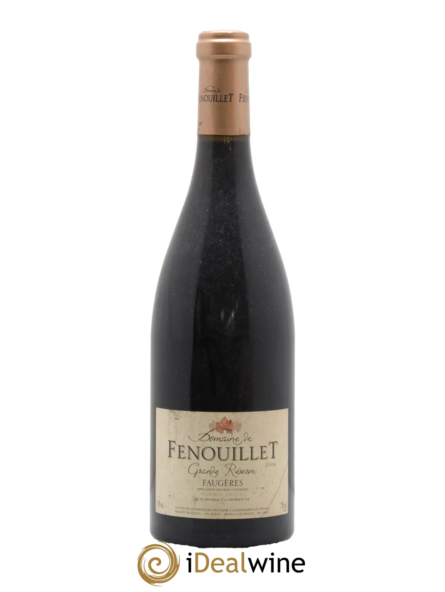 Faugères Grande Réserve Domaine de Fenouillet 2006 - Lot de 1 bouteille - 0