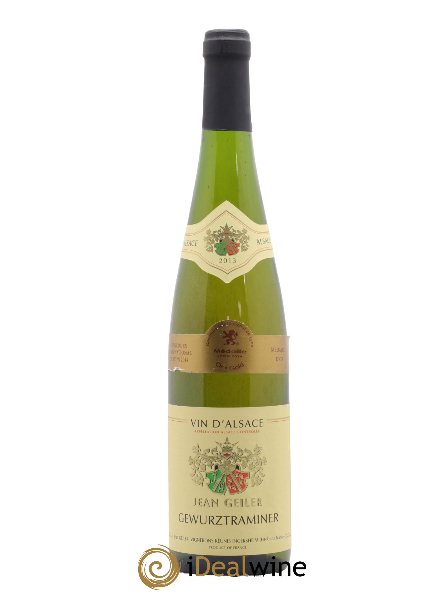 Alsace Gewurztraminer J. Geiler 2013 - Lot of 1 bottle - 0