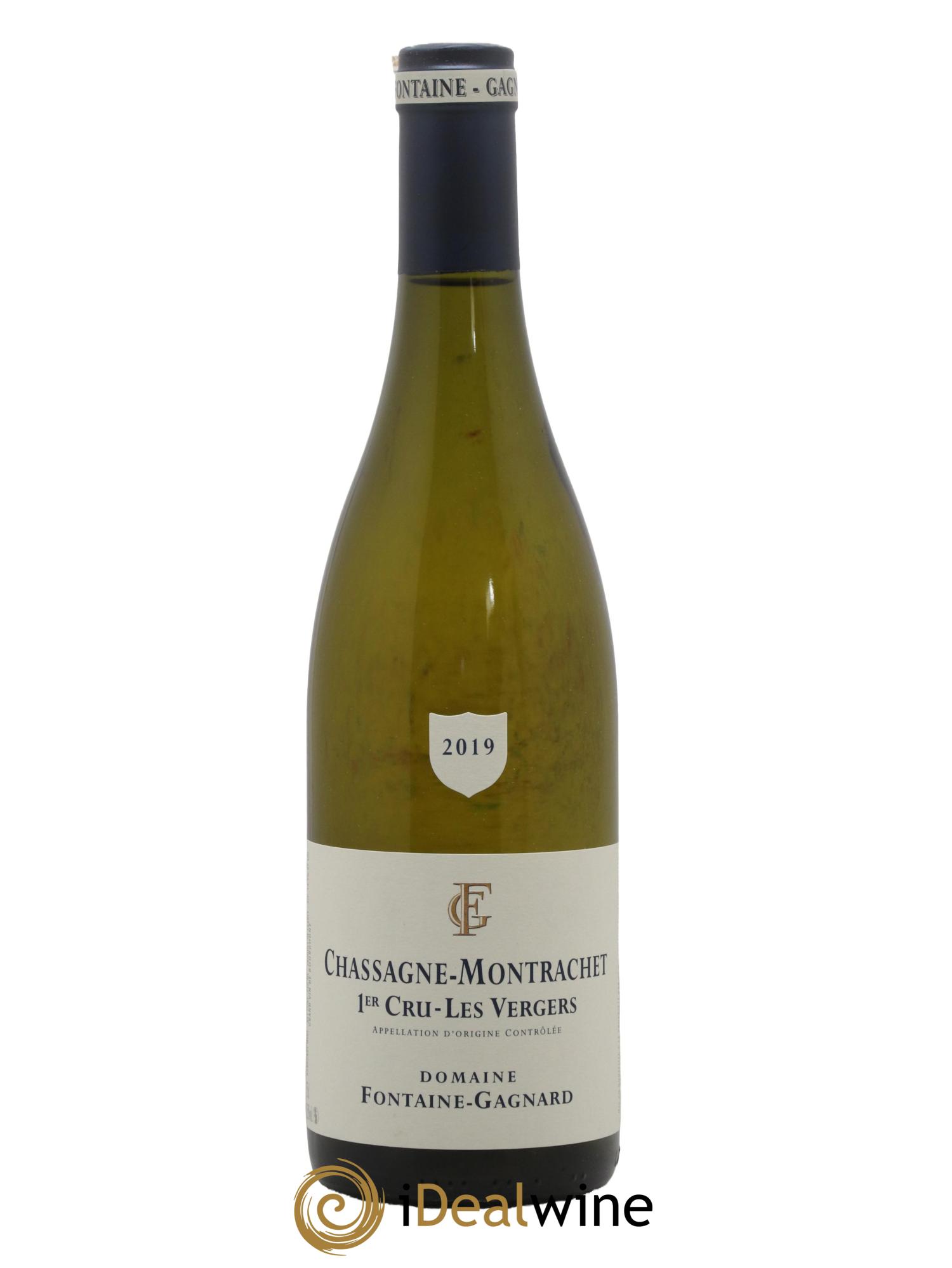 Chassagne-Montrachet 1er Cru Les Vergers Fontaine-Gagnard (Domaine) 2019 - Lot de 1 bouteille - 0