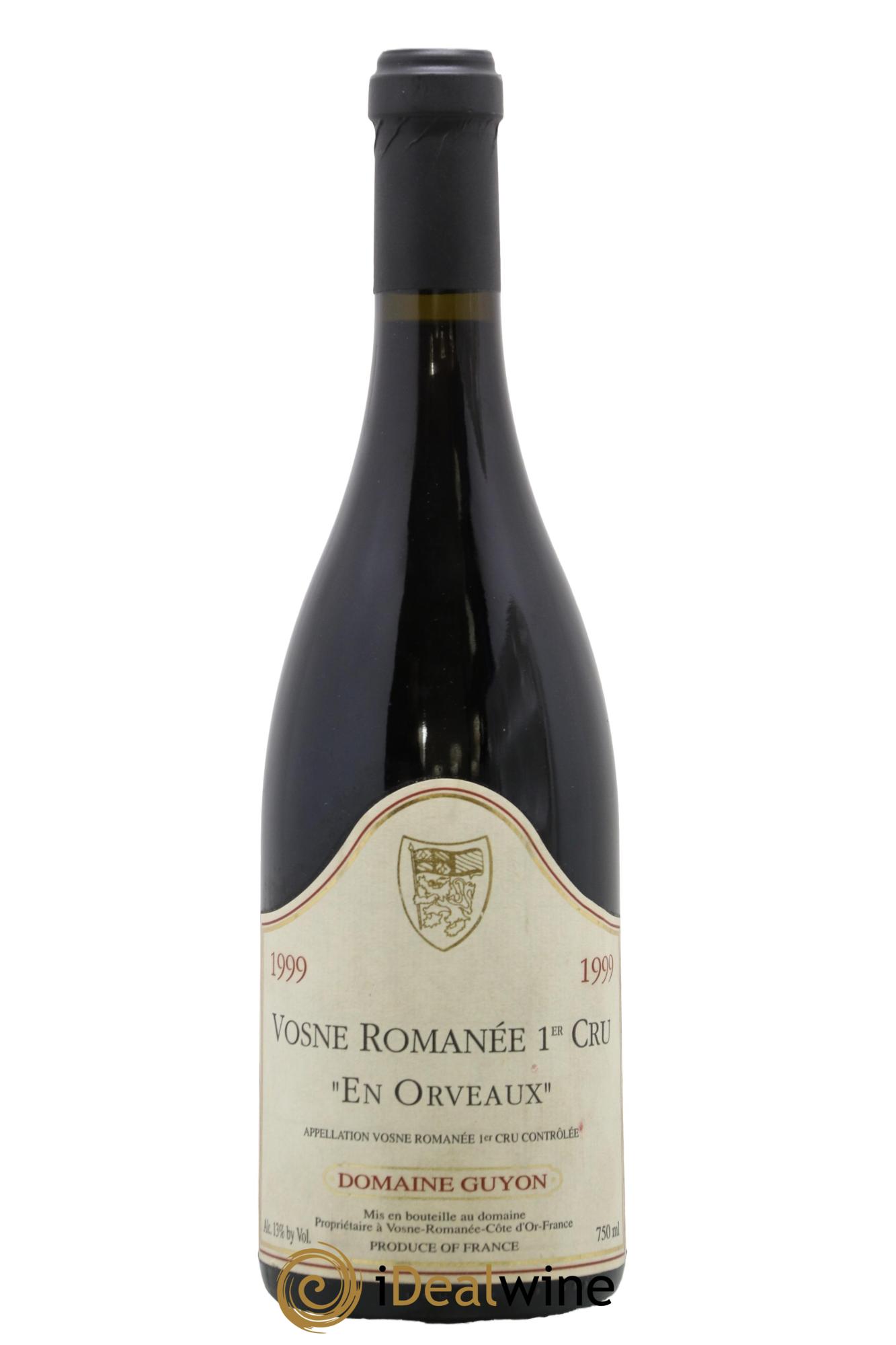 Vosne-Romanée 1er Cru En Orveaux Guyon (Domaine) 1999 - Lotto di 1 bottiglia - 0