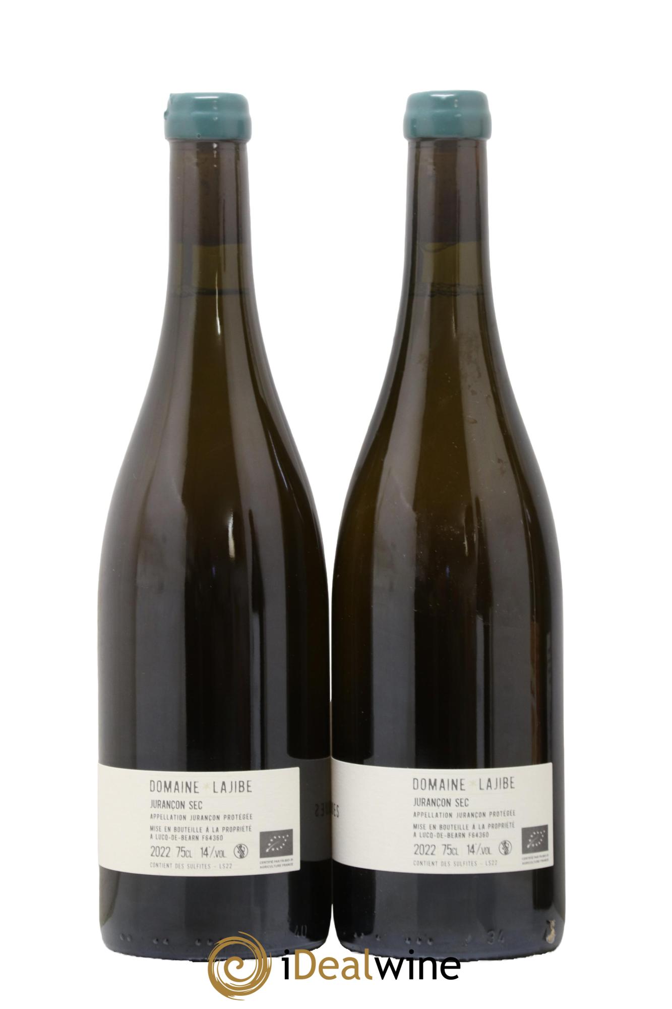 Jurançon sec Serres-Seques Domaine Lajibe - Jean-Baptiste Semmartin 2022 - Lotto di 2 bottiglie - 1
