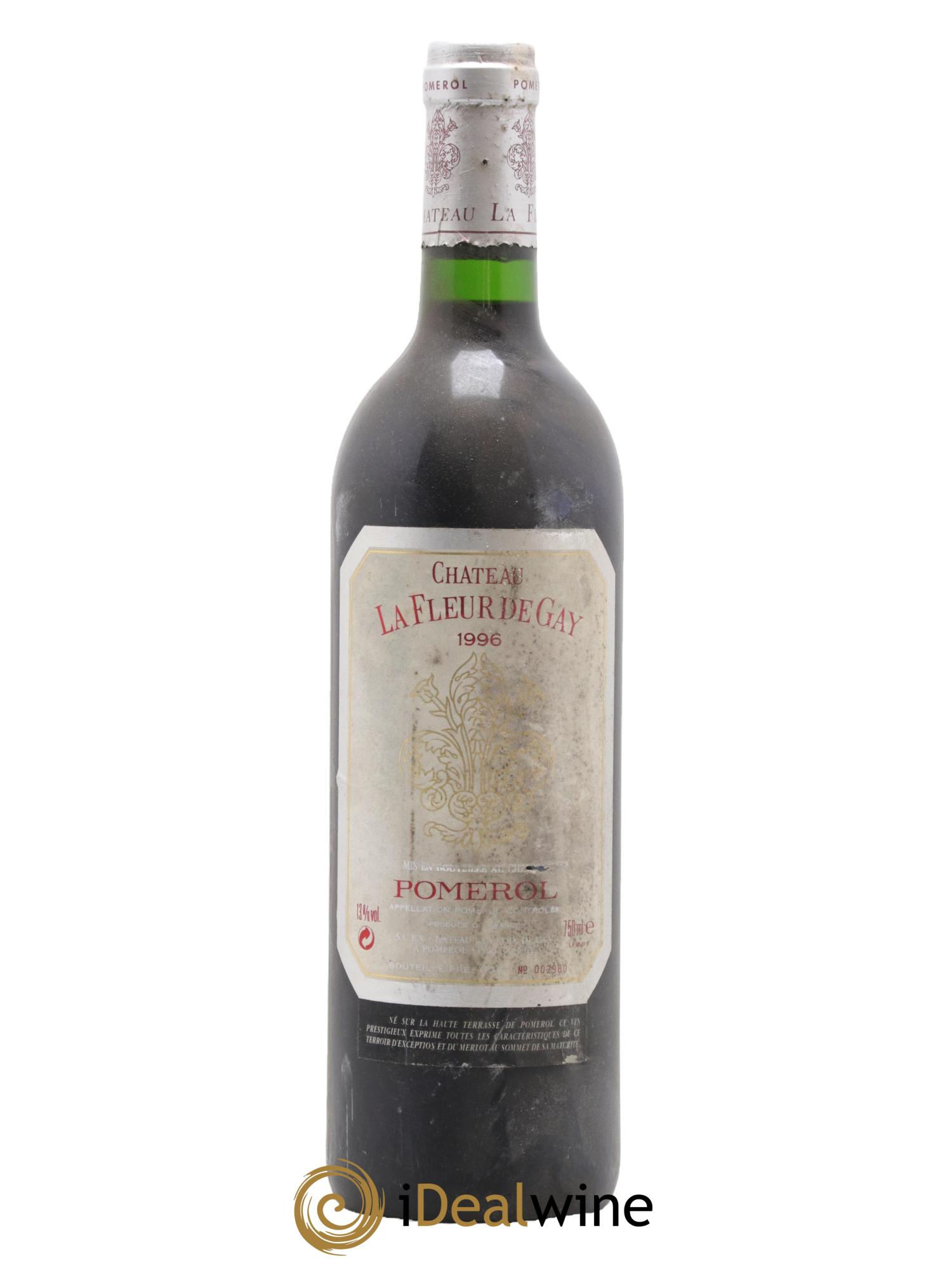 Château la Fleur de Gay 1996 - Lot de 1 bouteille - 0